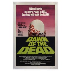 Vintage Dawn of The Dead, Unframed Poster, 1978
