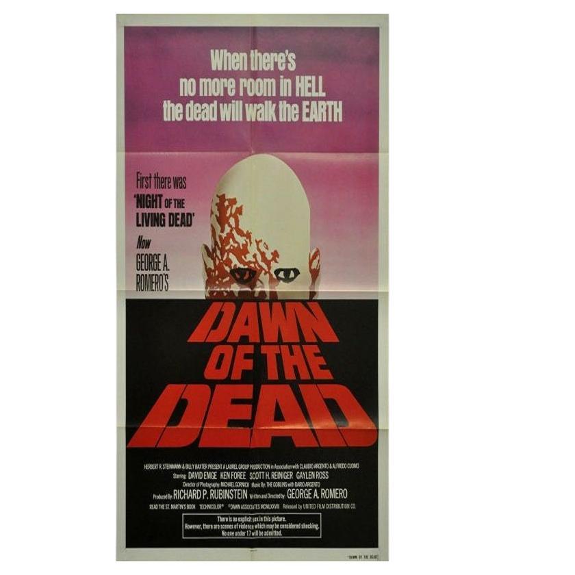 Dawn of the Dead, Unframed Poster, 1978 For Sale