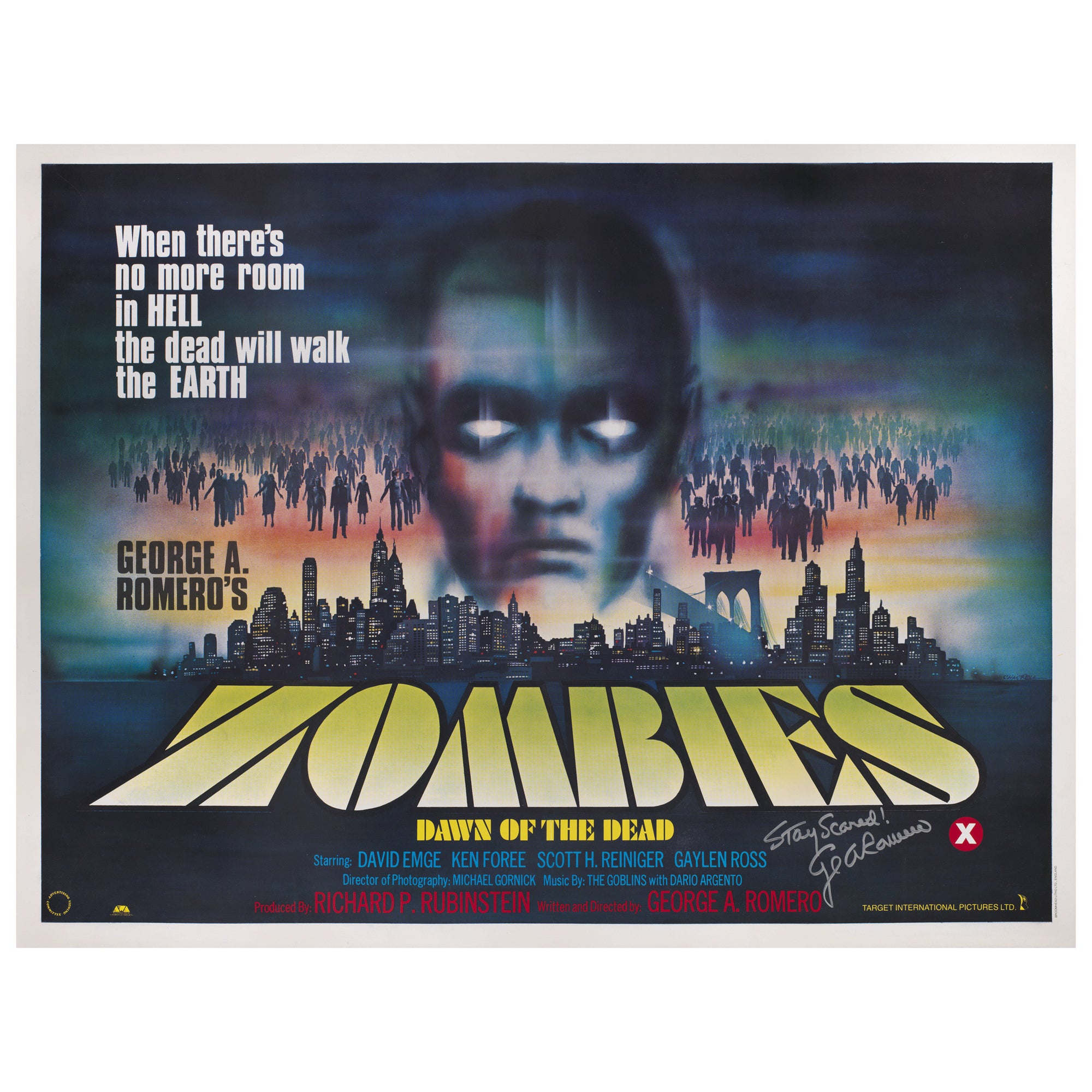 Dawn of the Dead / Zombies Dawn of the Dead (Dord du mort) en vente