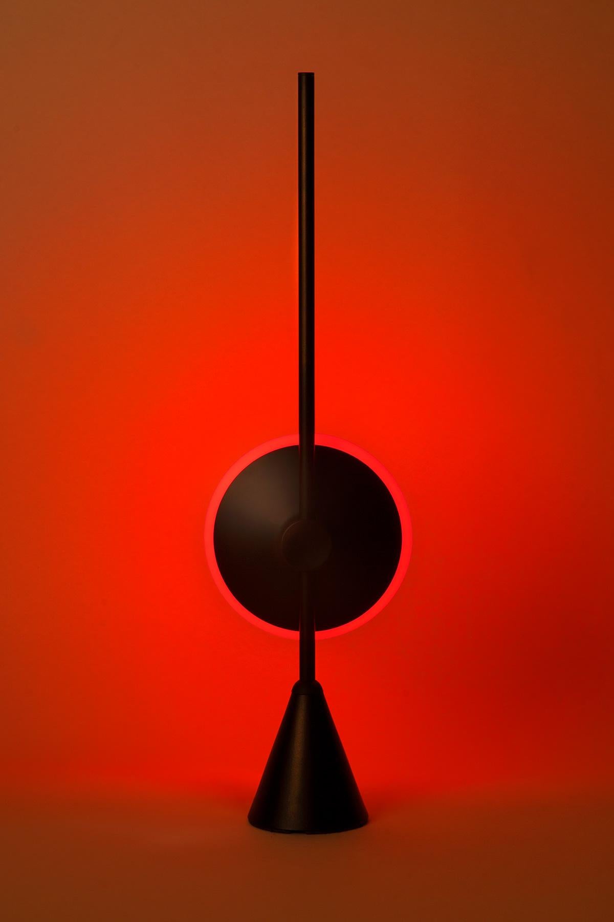 Organic Modern Dawn to Dusk Table Lamp, Haberdashery
