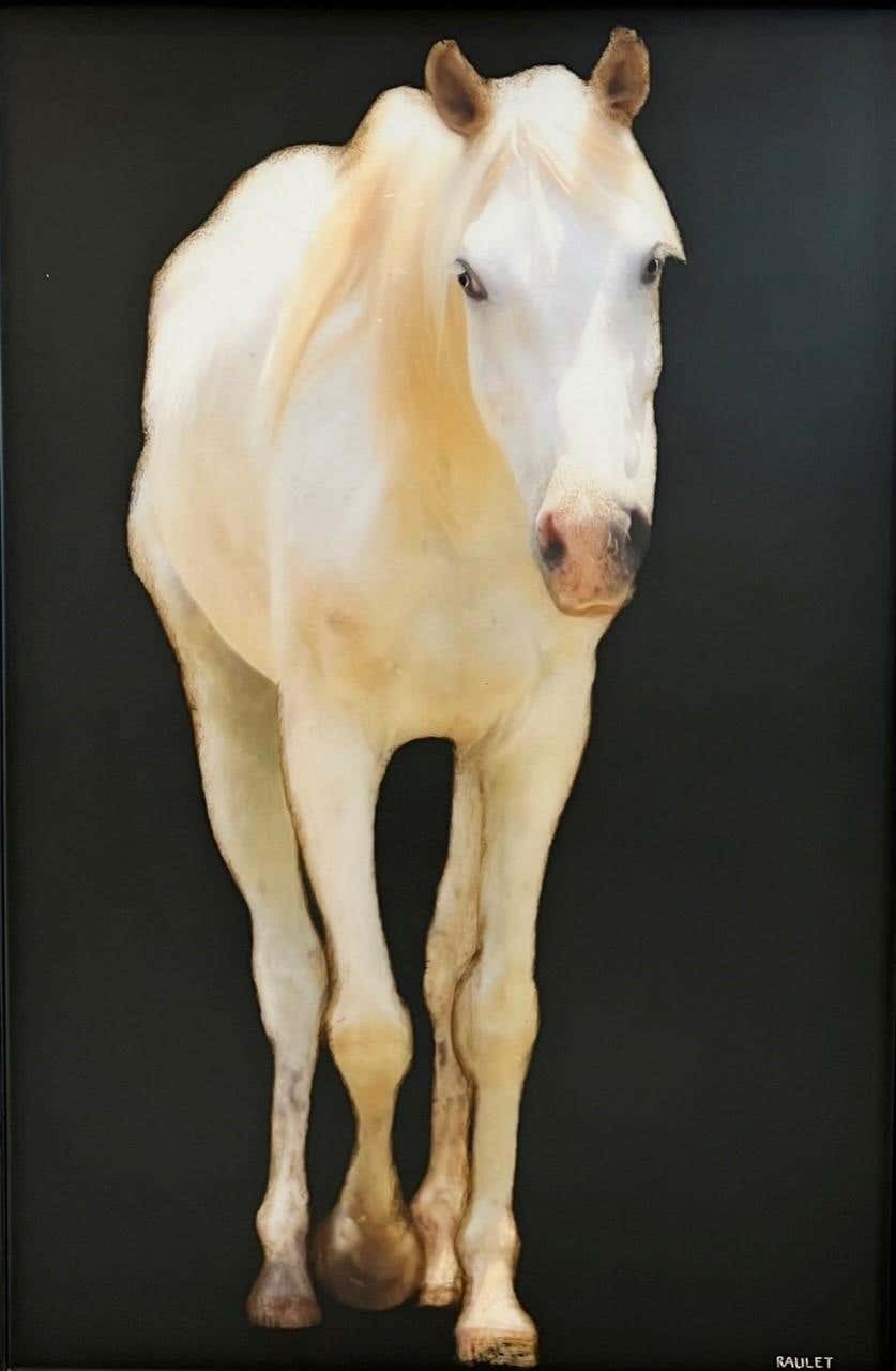 Dawne Raulet - Charming by Dawne Raulet Petite Contemporary Mixed Media ...