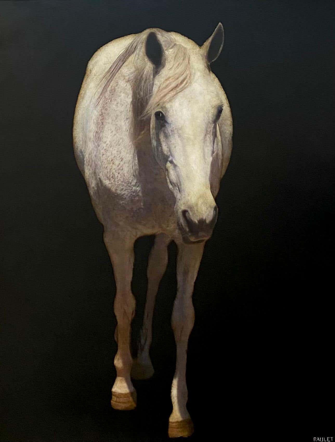 Dawne Raulet - I See You by Dawne Raulet Contemporary Horse Painting in ...