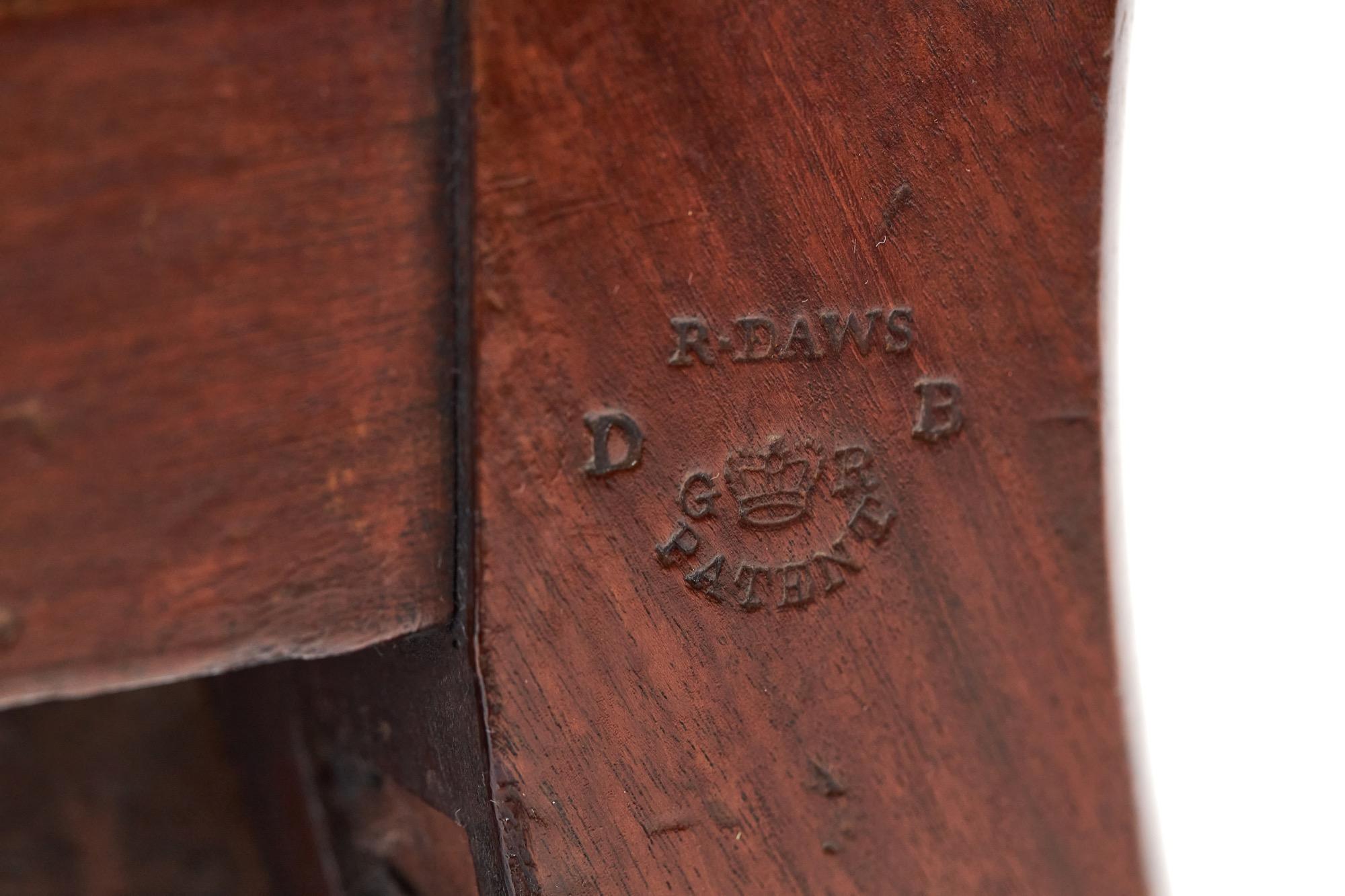 Daws Patent Verbesserter Liegesessel, um 1830 im Zustand „Gut“ im Angebot in Dereham, GB