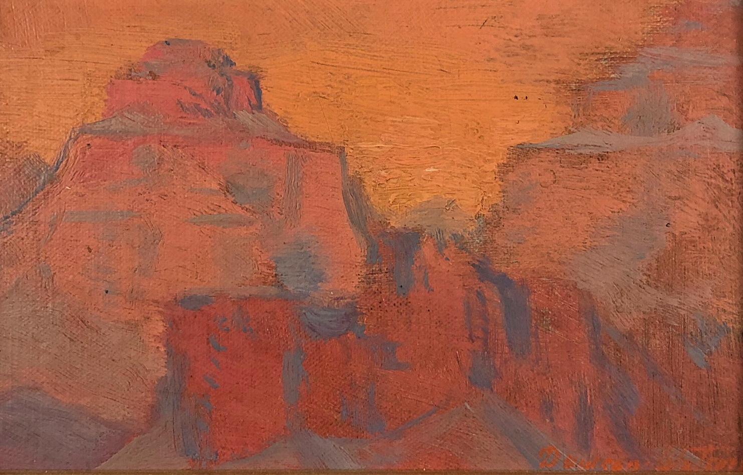 Bathed in Mysterious Light (Grand Canyon) - Painting by Dawson Dawson-Watson