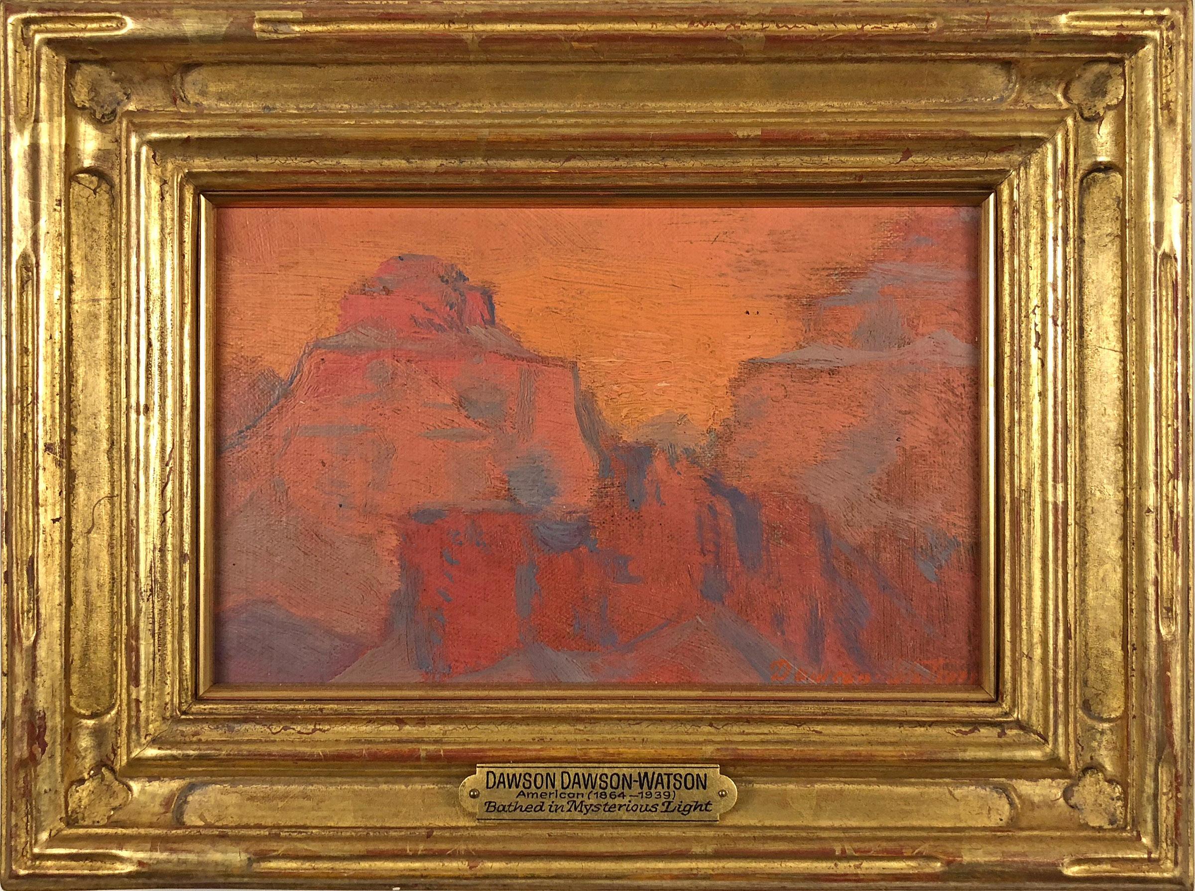 Dawson Dawson-Watson Landscape Painting - Bathed in Mysterious Light (Grand Canyon)