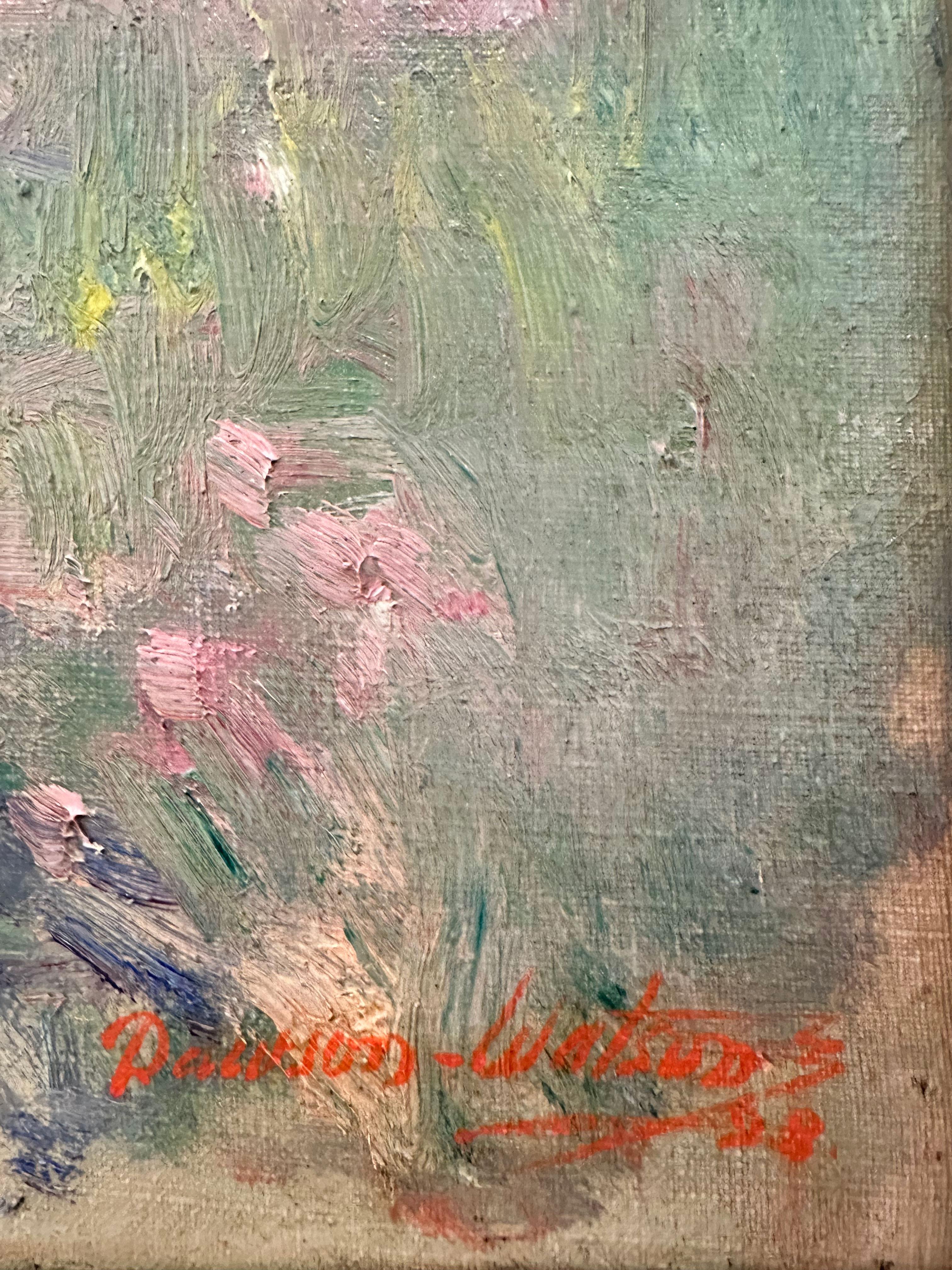 Original „Springtime Blooms“ von Dawson Dawson-Watson, Öl auf Leinwand, 21x16 in. im Angebot 2