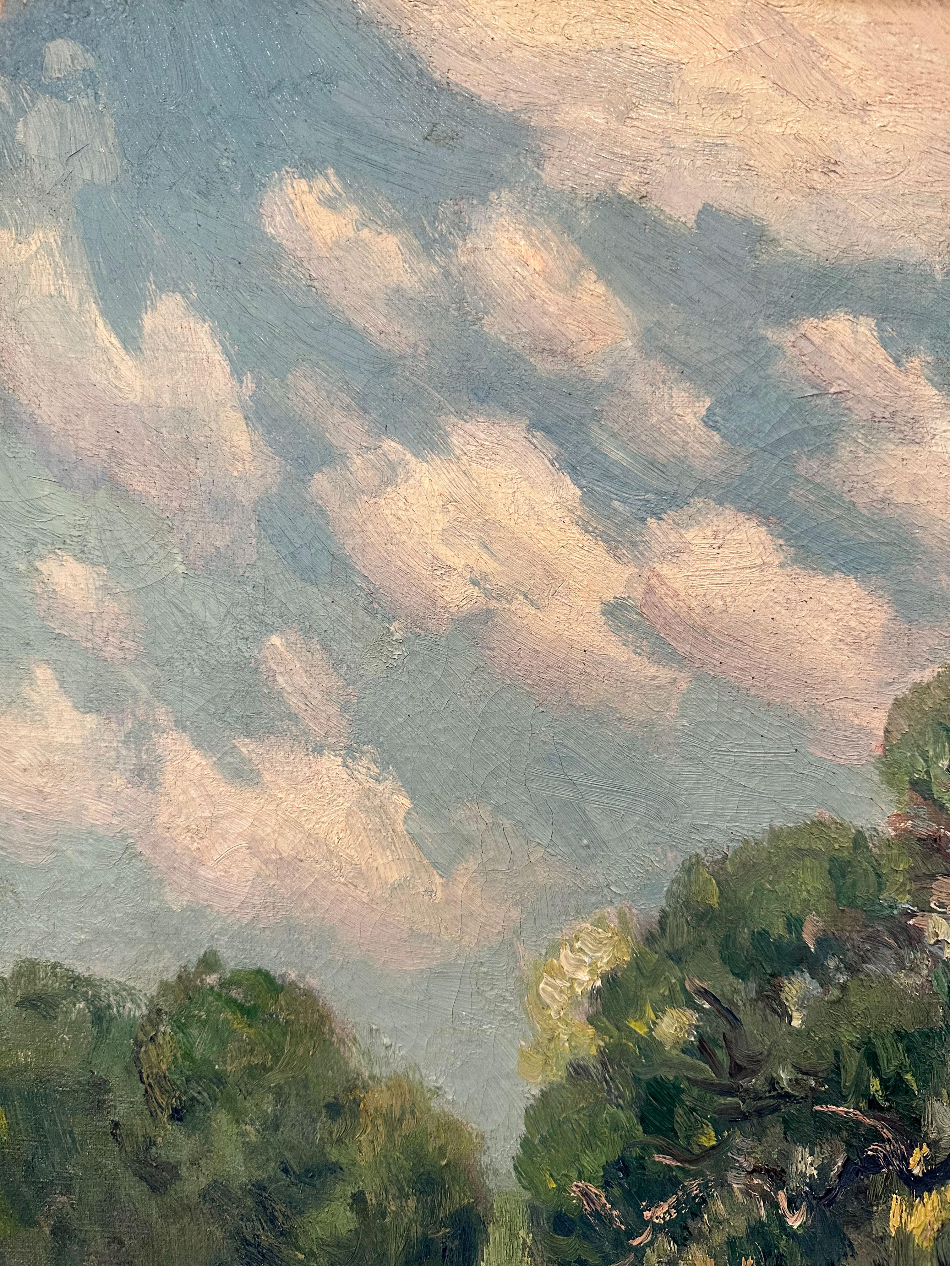 Original „Springtime Blooms“ von Dawson Dawson-Watson, Öl auf Leinwand, 21x16 in. im Angebot 5