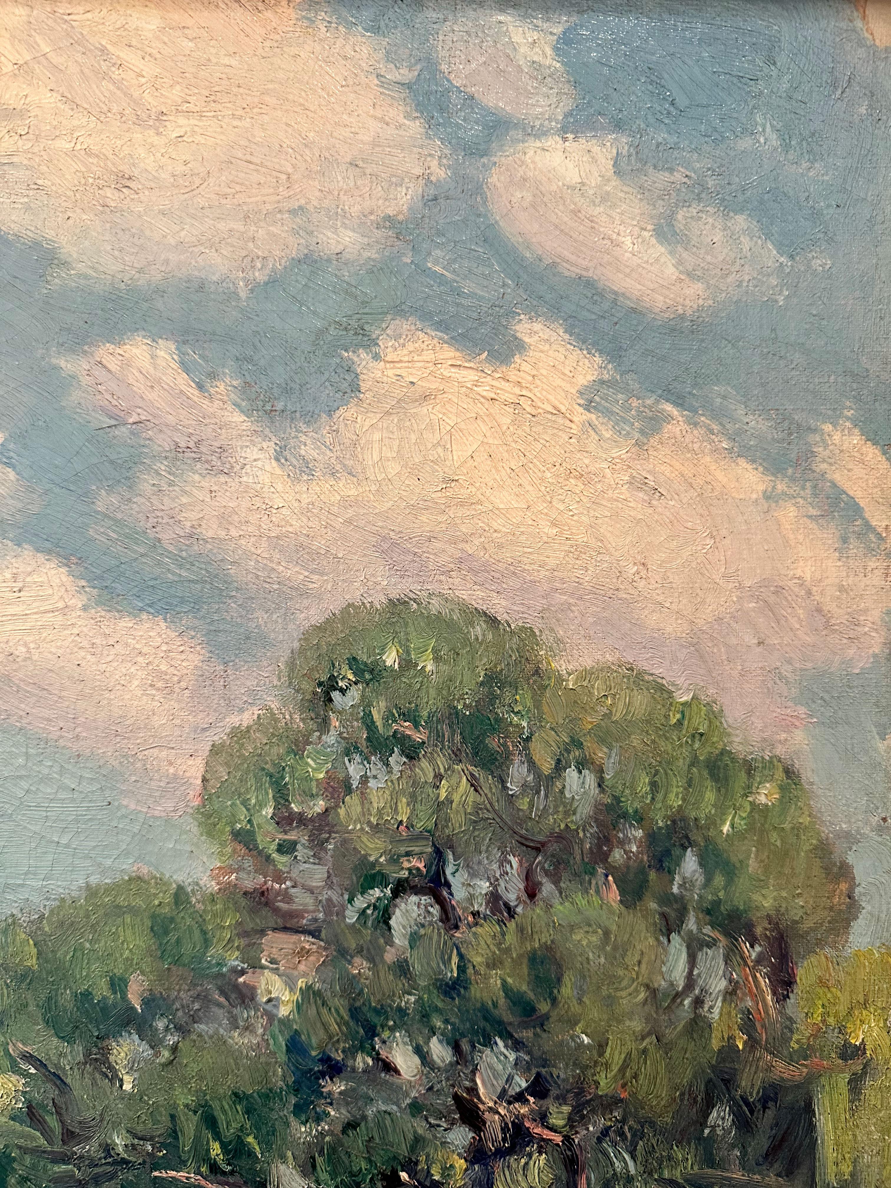 Original „Springtime Blooms“ von Dawson Dawson-Watson, Öl auf Leinwand, 21x16 in. im Angebot 6