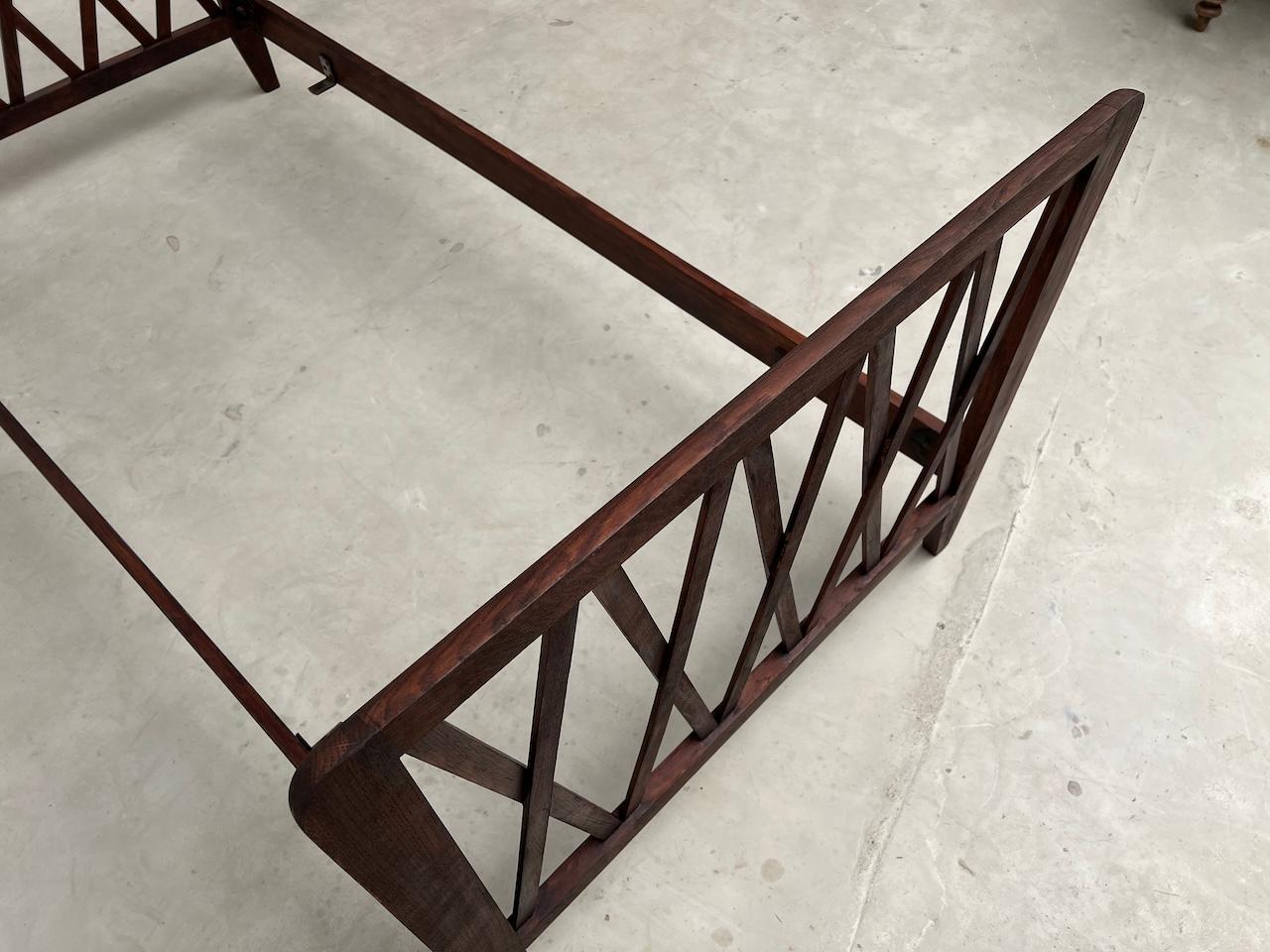 Day bed / Bed 1950'S DLG Jacques Adnet 11