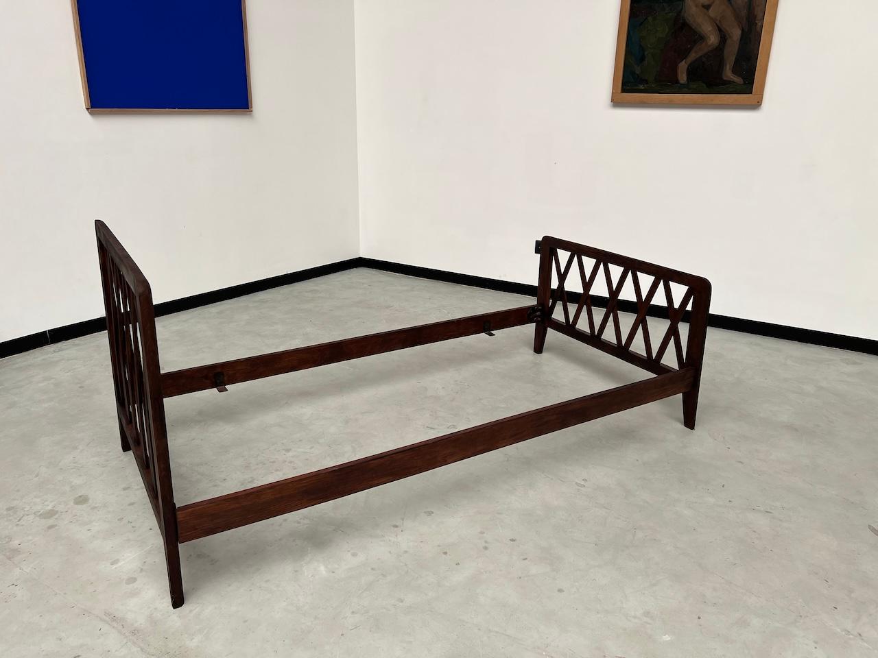 Day bed / Bed 1950'S DLG Jacques Adnet 13