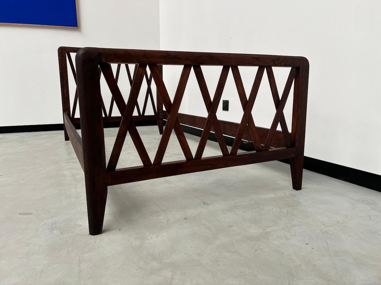 Day bed / Bed 1950'S DLG Jacques Adnet In Good Condition In LYON, FR