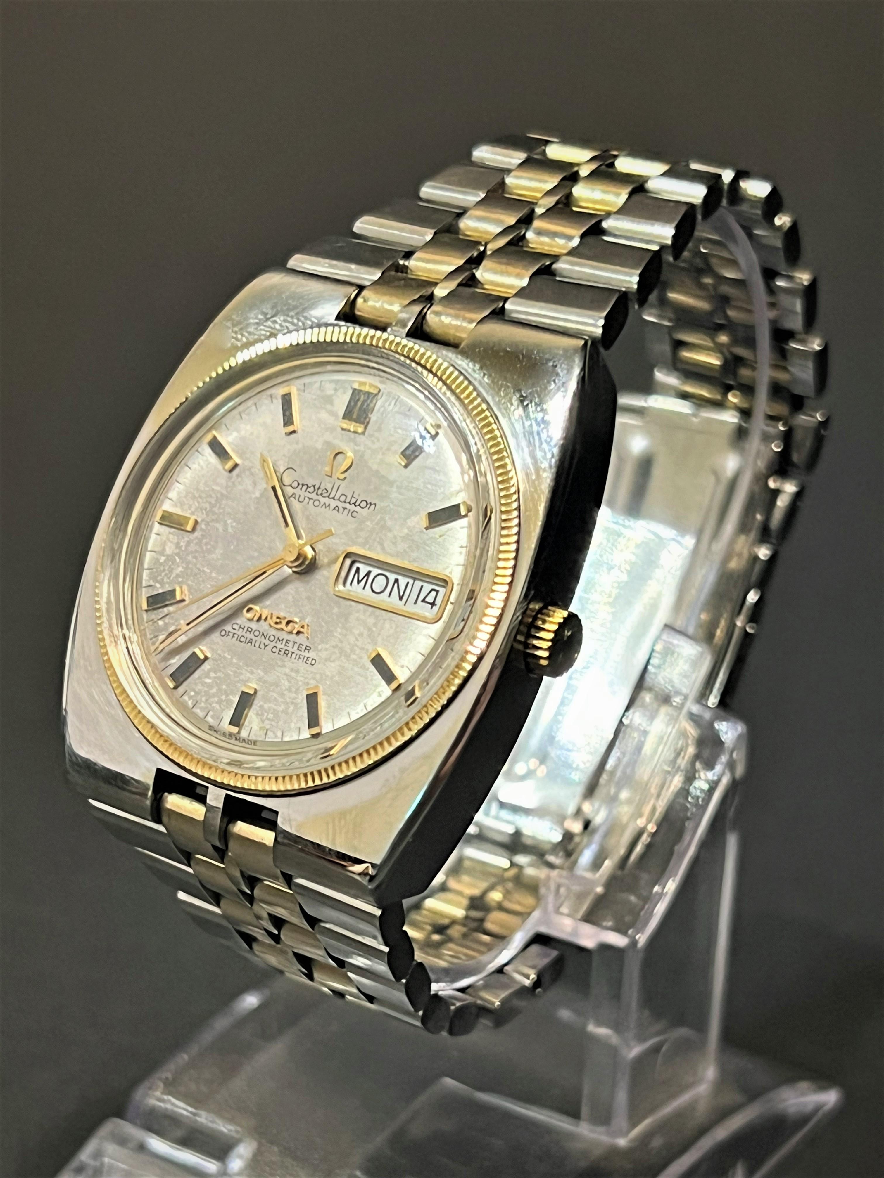 omega constellation day date vintage