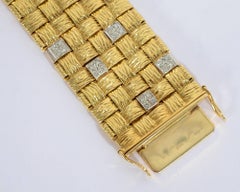 Bracciale giorno/notte in oro e diamanti Black, Starr & Frost