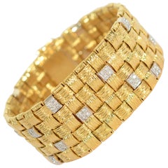 Bracciale giorno/notte in oro e diamanti Black, Starr & Frost