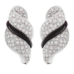 Boucles d'oreilles pendantes Day & Night perles des mers du Sud et diamants