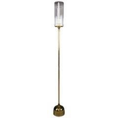 Daya-F1 Brass and Glass Floor Lamp