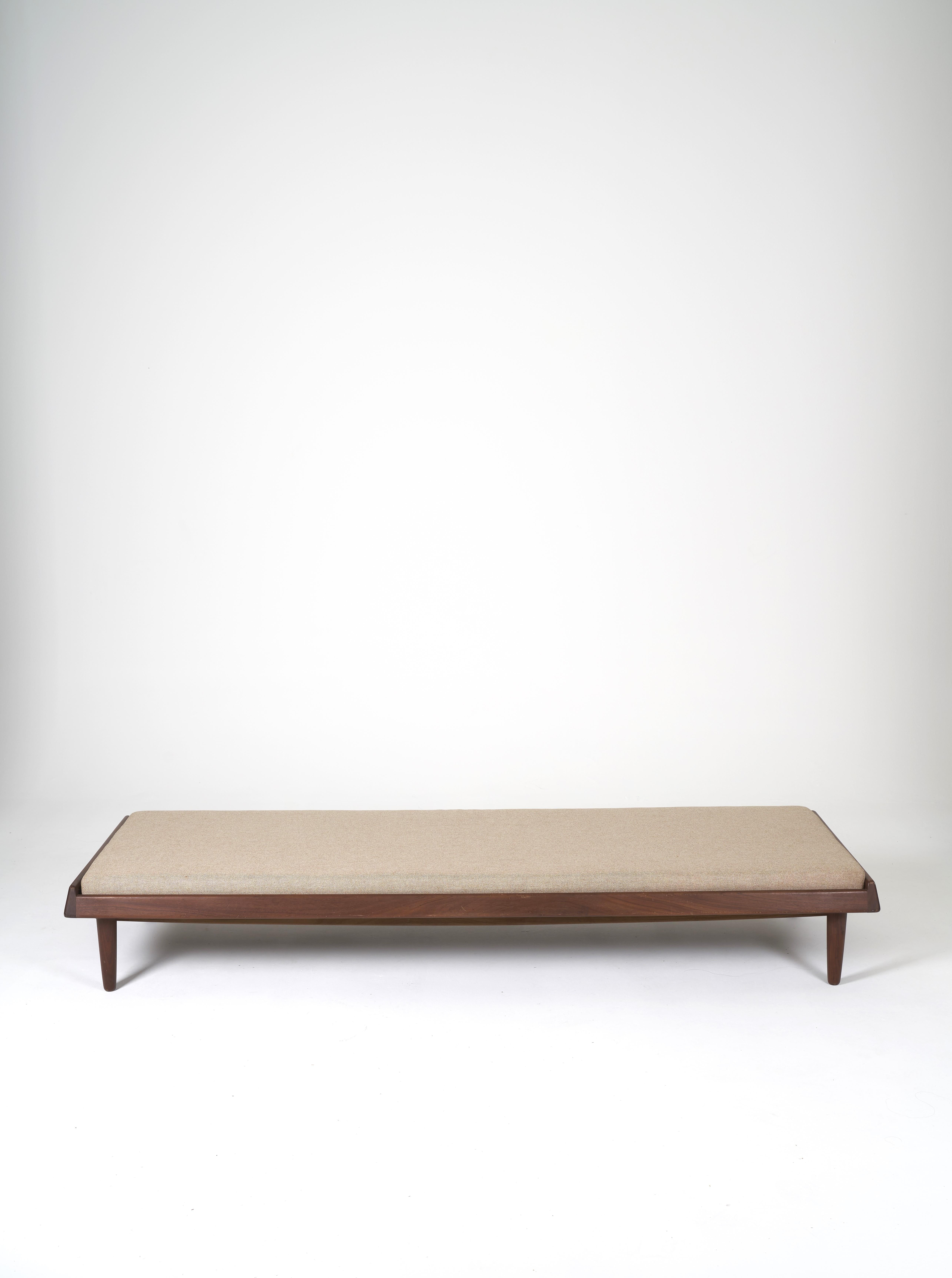 Daybed Bench Model 161 Hans Olsen Bramin, 1957 In Good Condition In PARIS, FR