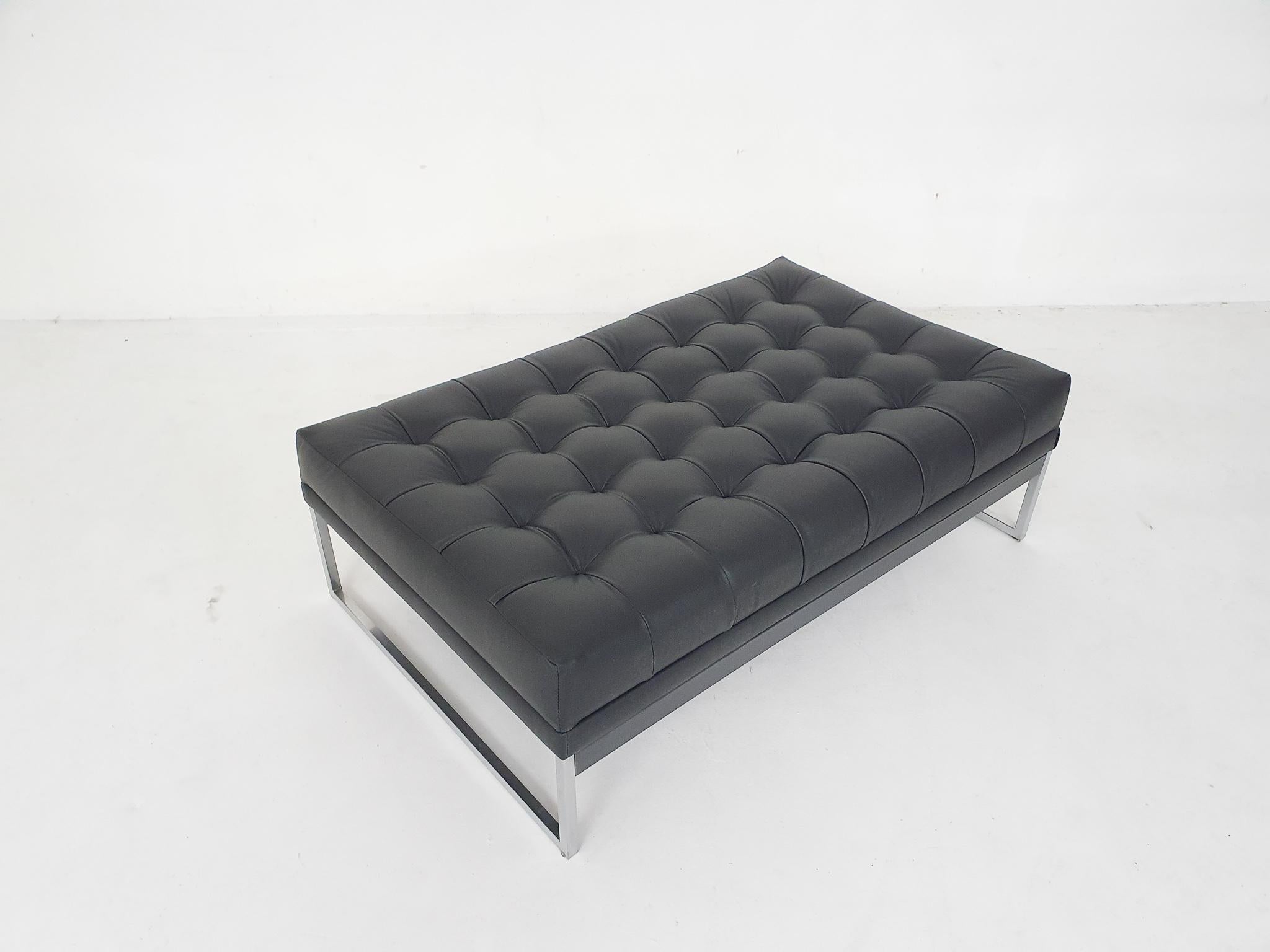 Metal Daybed by AP-Originals, the Netherlands, 1960's For Sale