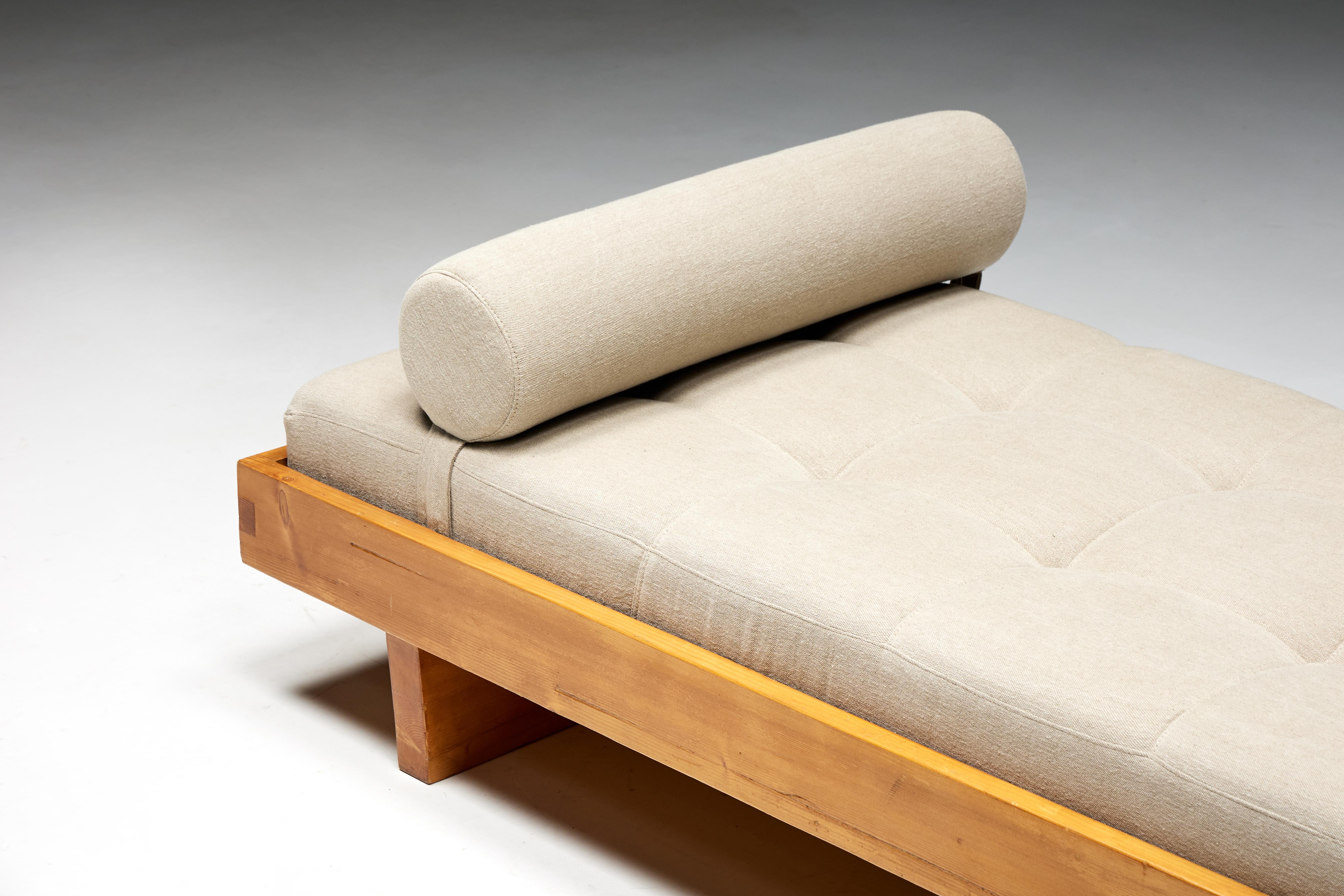 Daybed by Charlotte Perriand for Méribel Les Allues, France, 2008 4