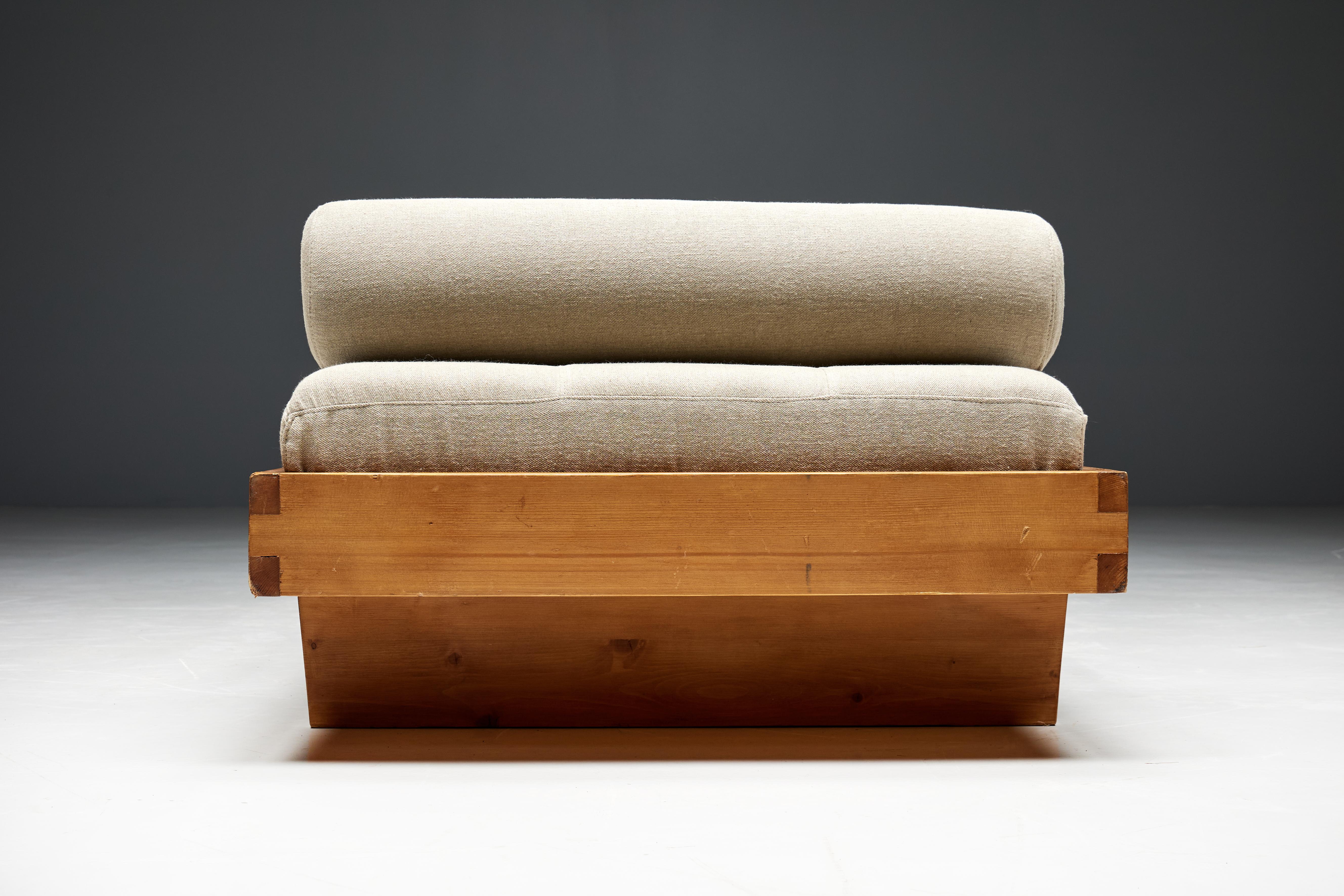 Daybed by Charlotte Perriand for Méribel Les Allues, France, 2008 6