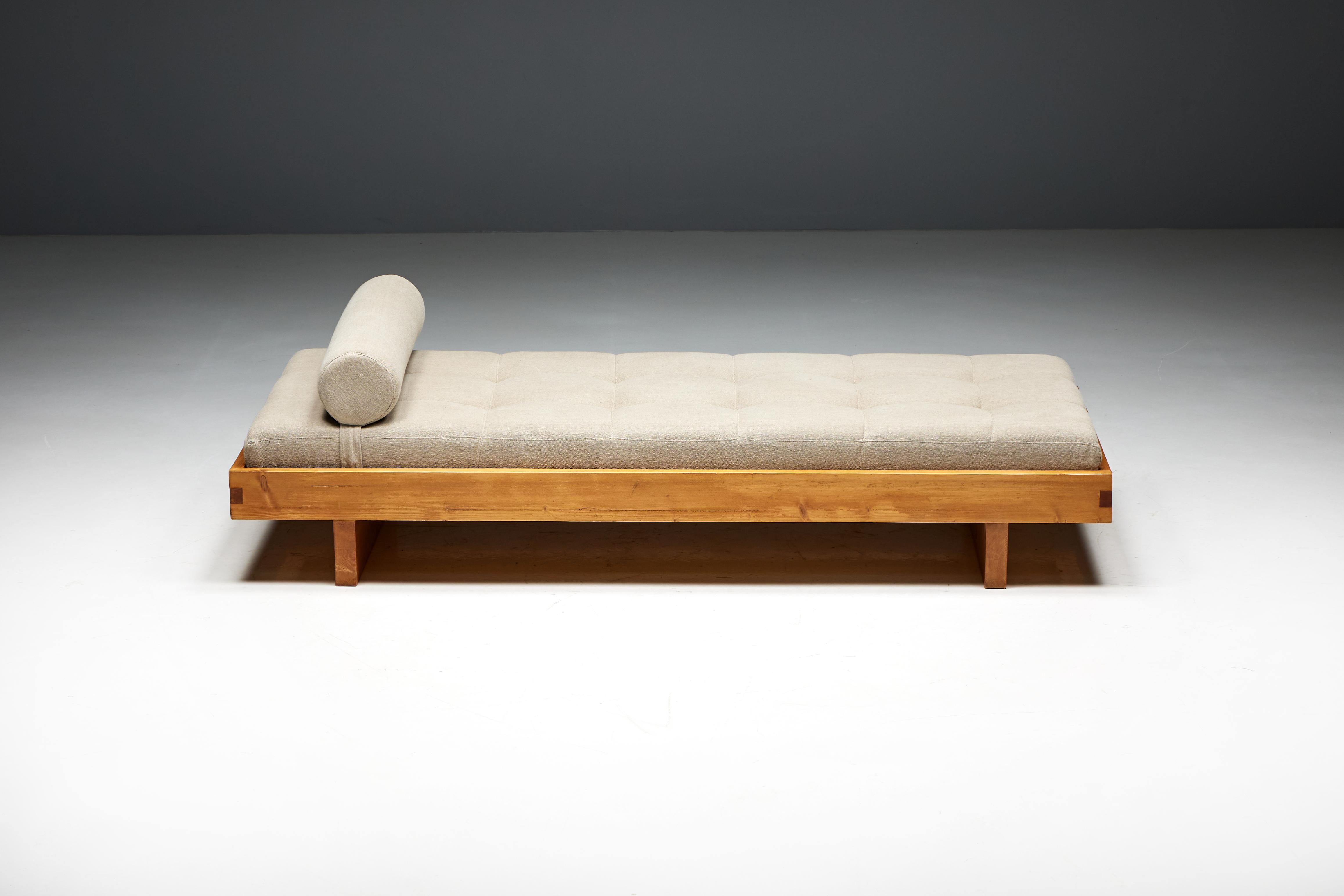 Daybed by Charlotte Perriand for Méribel Les Allues, France, 2008 2