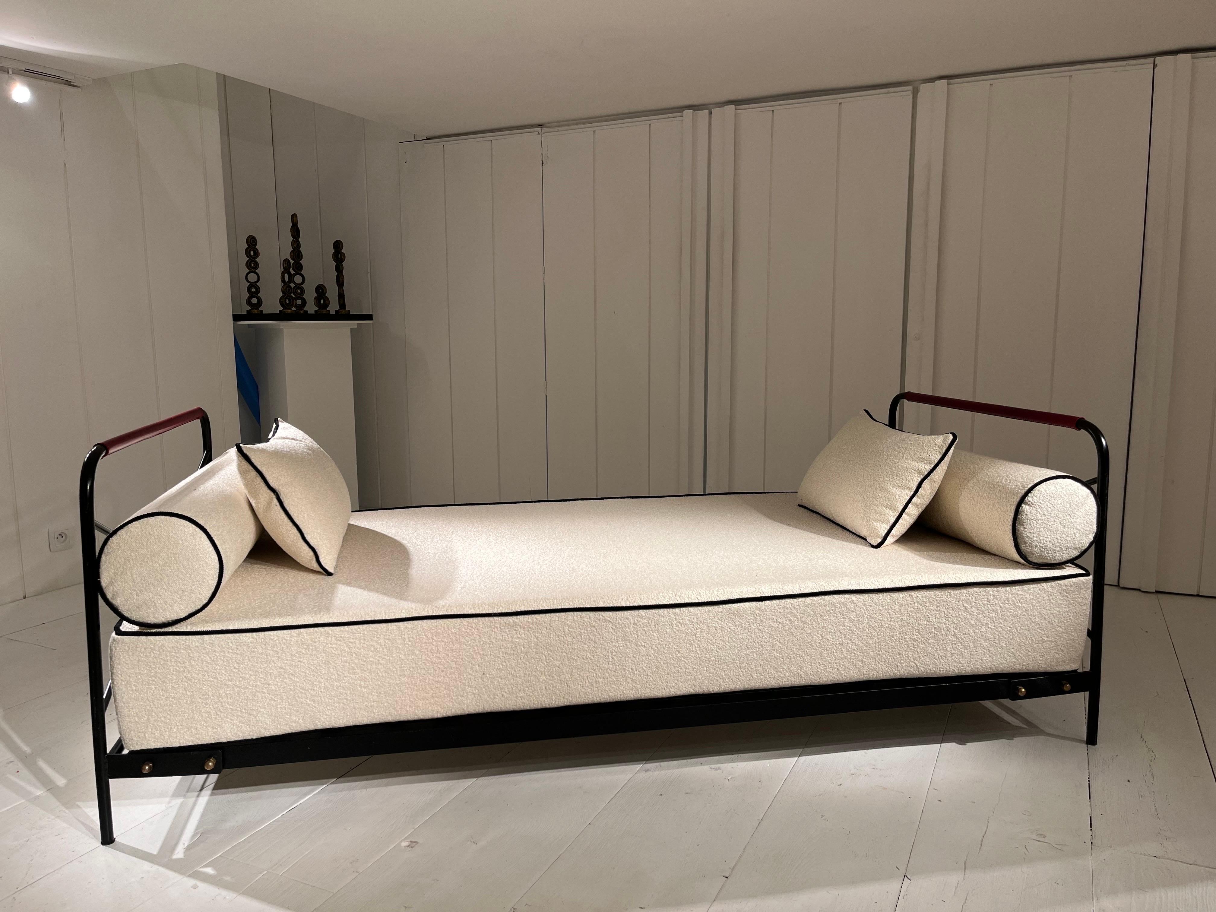 Mid-20th Century Daybed by Jacques Adnet