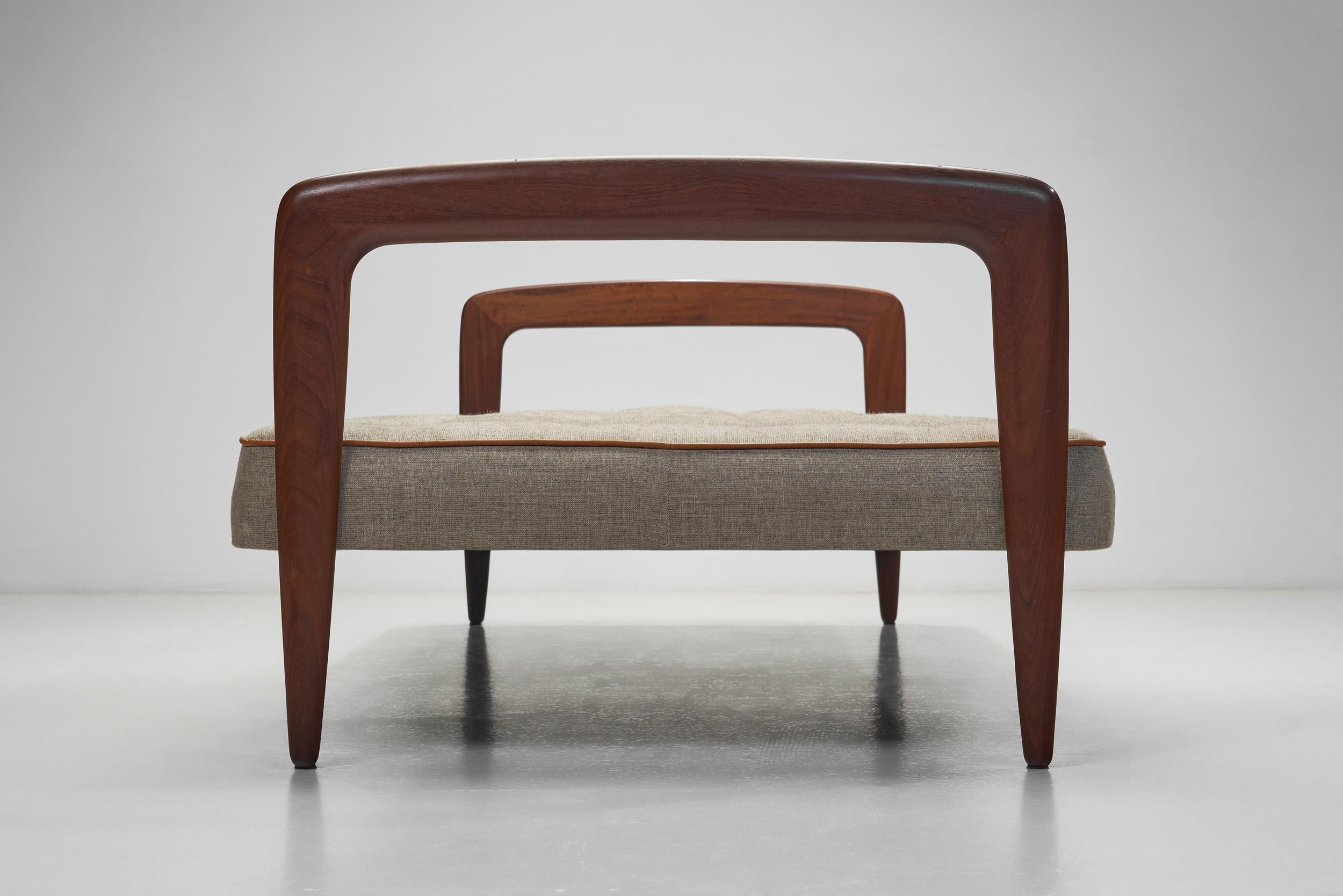 Daybed de Johannes Andersen para Østergaard & Thaarsti, Dinamarca Años 50 en venta 5