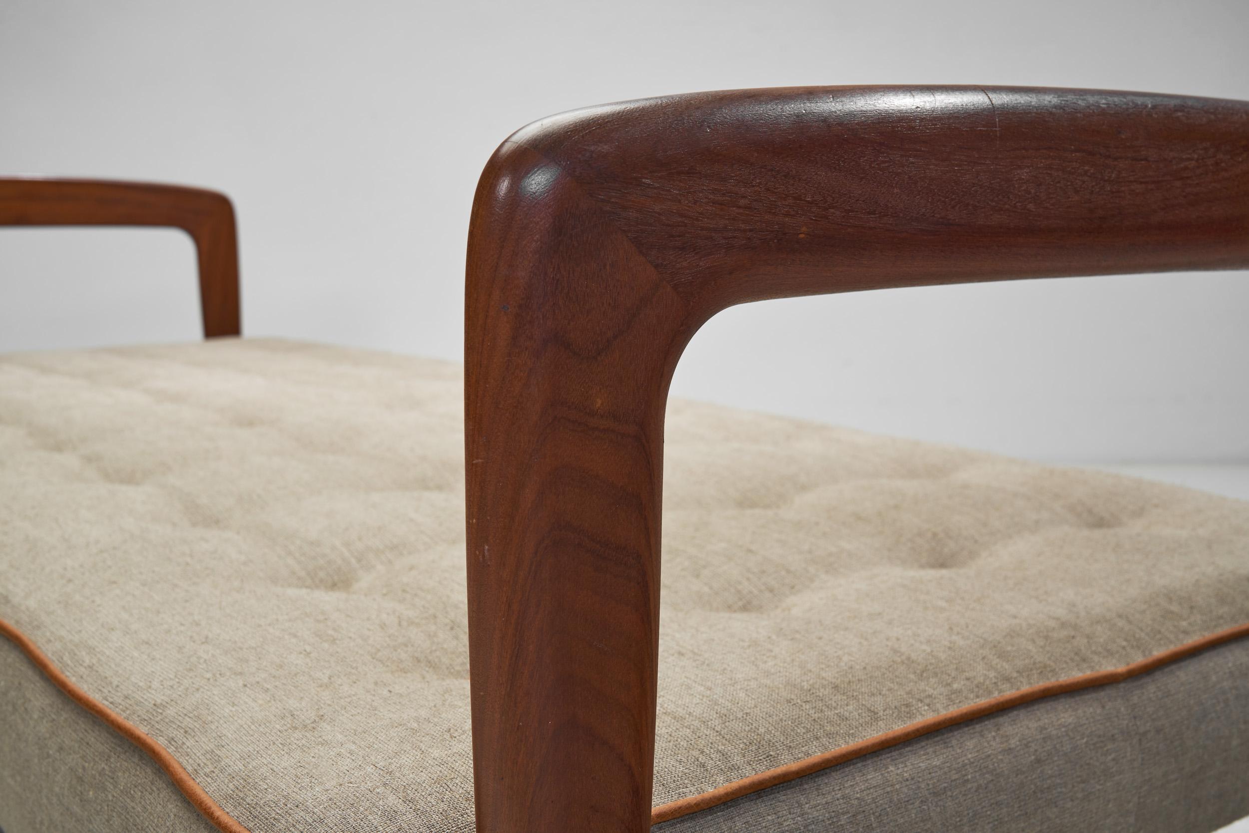 Daybed de Johannes Andersen para Østergaard & Thaarsti, Dinamarca Años 50 en venta 2