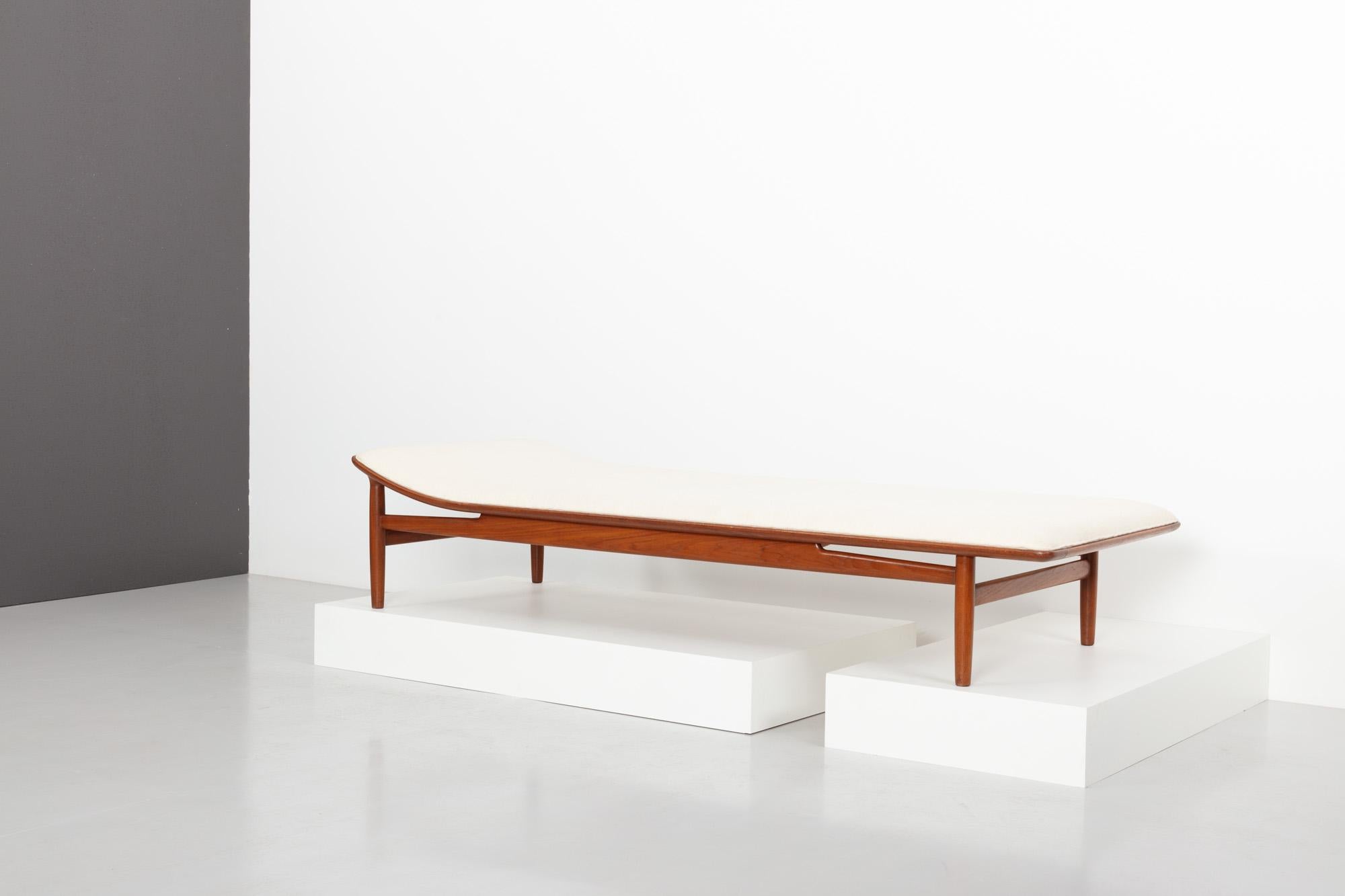 Daybed by Kurt Østervig for
Jason Møbler, Denmark, 1950s.

Model 311
Reupholstered with new fabric by Kvadrat.