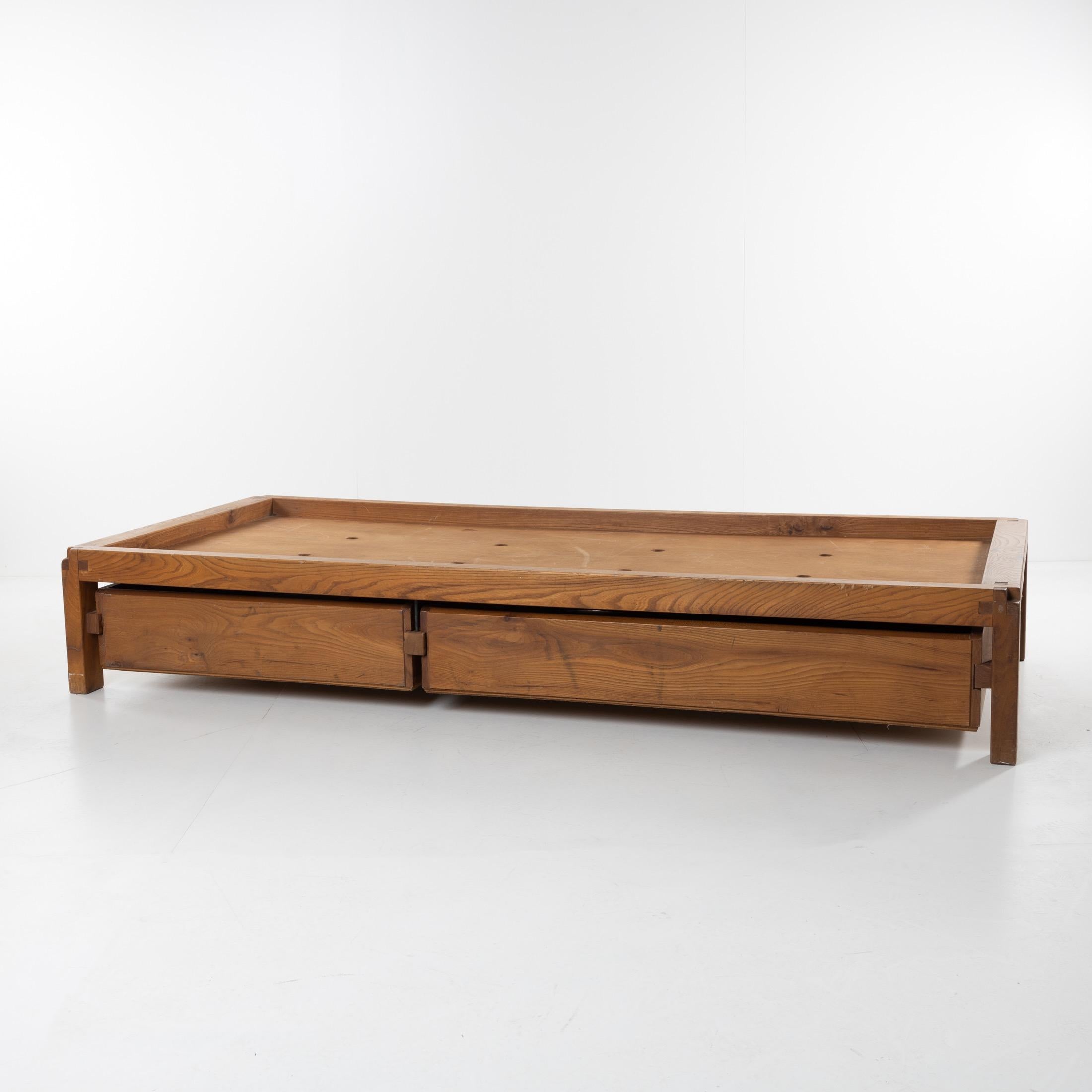 Mid-Century Modern Daybed by Pierre Chapo, France