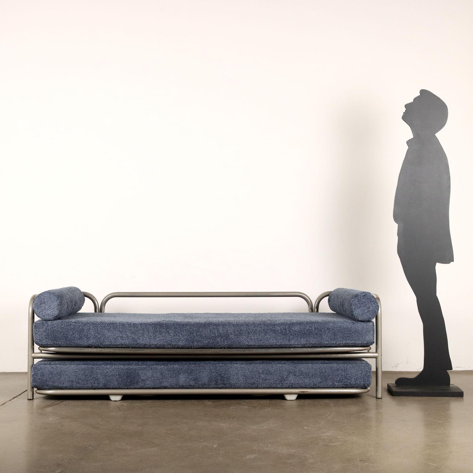Mid-Century Modern Daybed con letto estraibile 'Locus Solus' di Gae Aulenti anni 60 For Sale