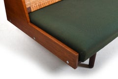 Daybed GE-258 Teak/Cane by Hans J. Wegner