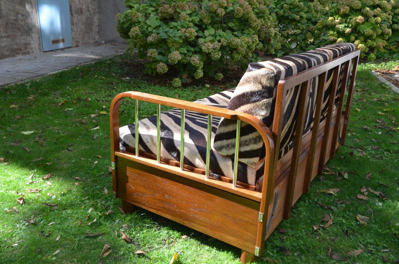 Daybed H-215 de Jindrich Halabala para UP Zavody, años 30 en venta 3