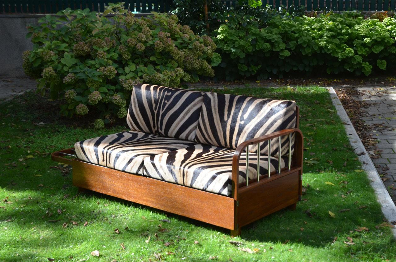 Daybed H-215 de Jindrich Halabala para UP Zavody, años 30 Checo en venta