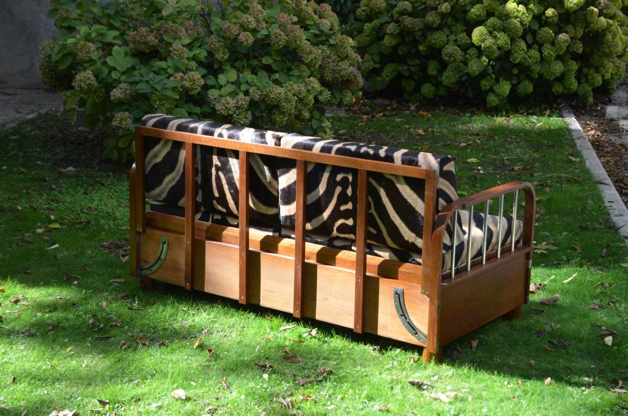 Daybed H-215 de Jindrich Halabala para UP Zavody, años 30 en Excelente estado para la venta en Wien, AT