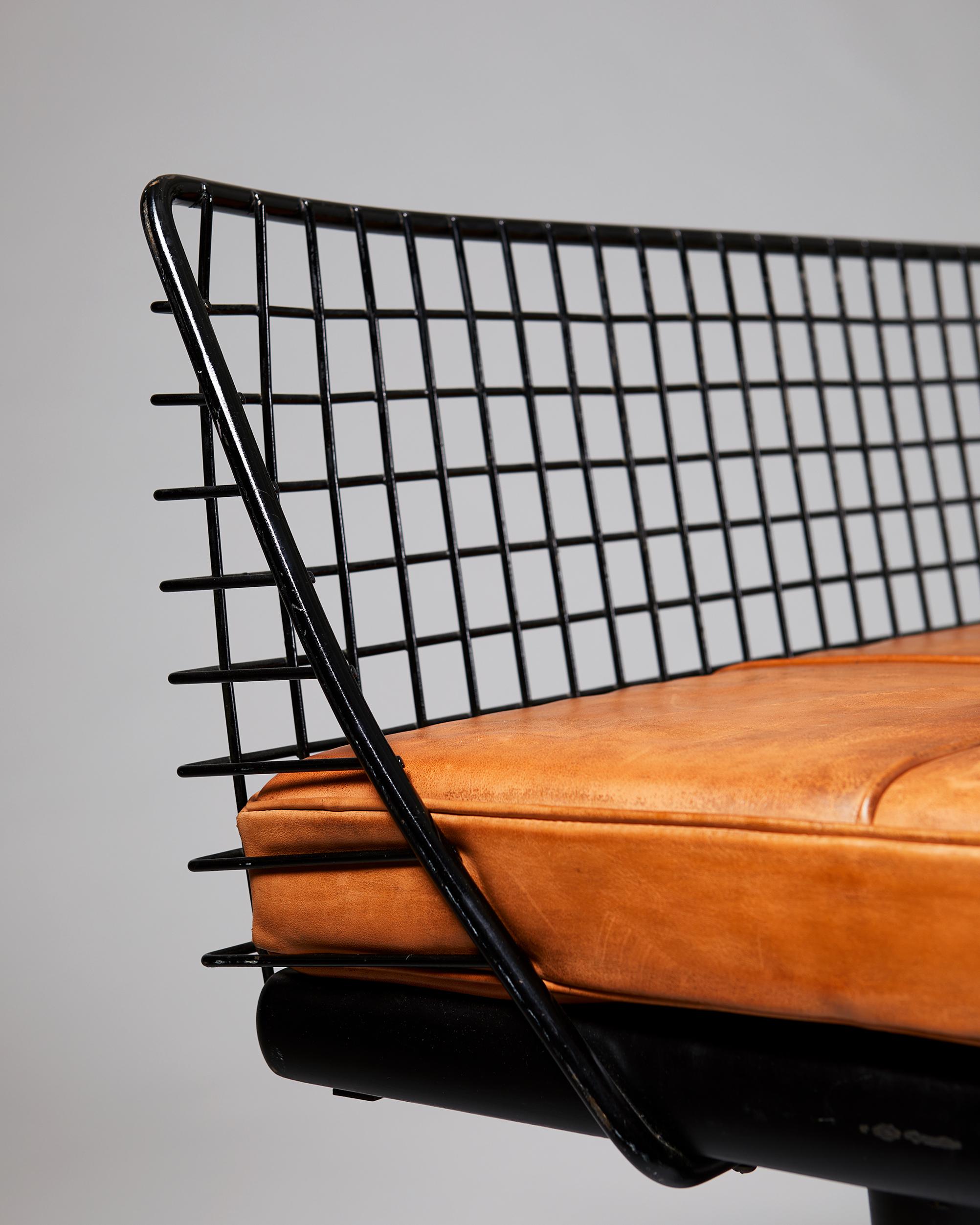 Mid-20th Century Daybed, Model “568-017” Designed by Bengt Ruda for NK, Sweden, 1950s