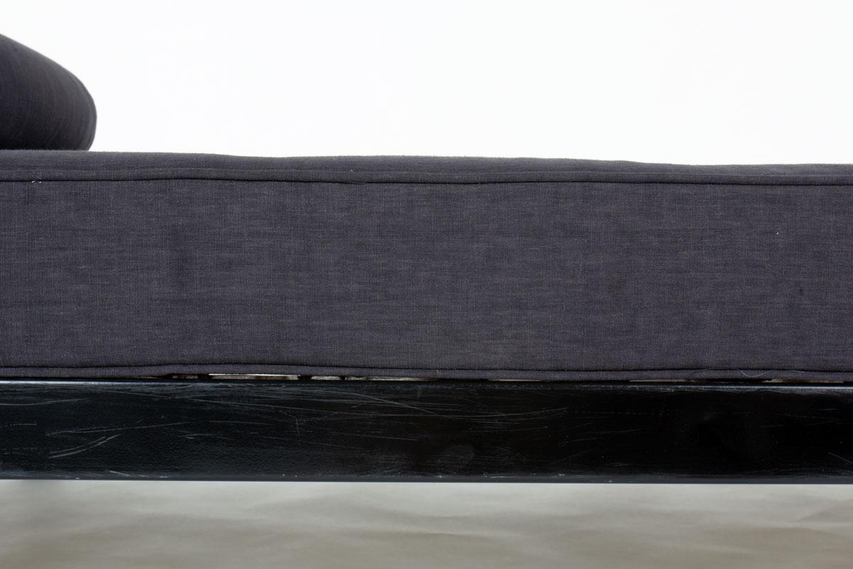 Daybed model SCAL 452 by Jean Prouve steel and ash 1950 1