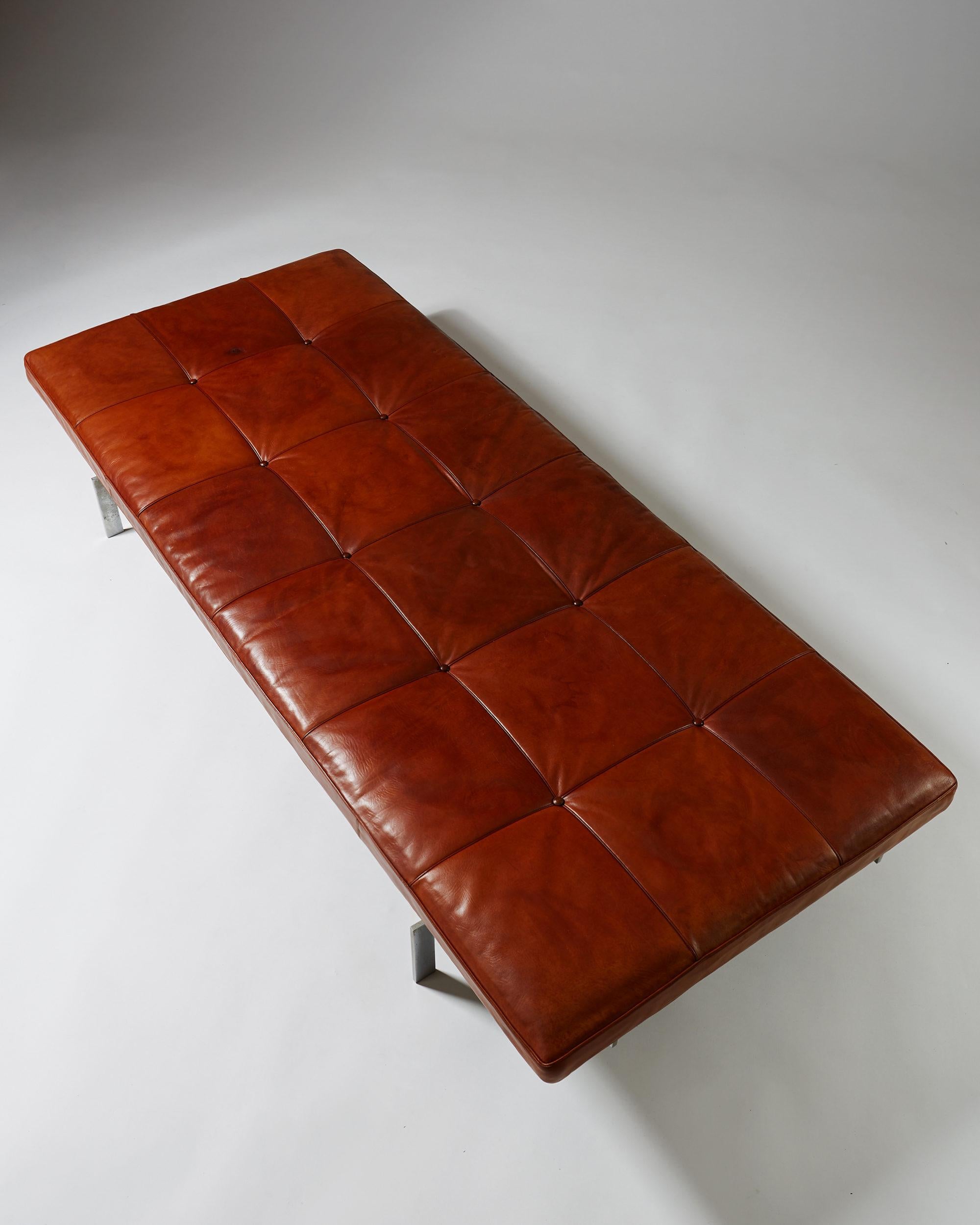 Danish Daybed PK80 Designed by Poul Kjaerholm for E. Kold Christensen, Denmark, 1957