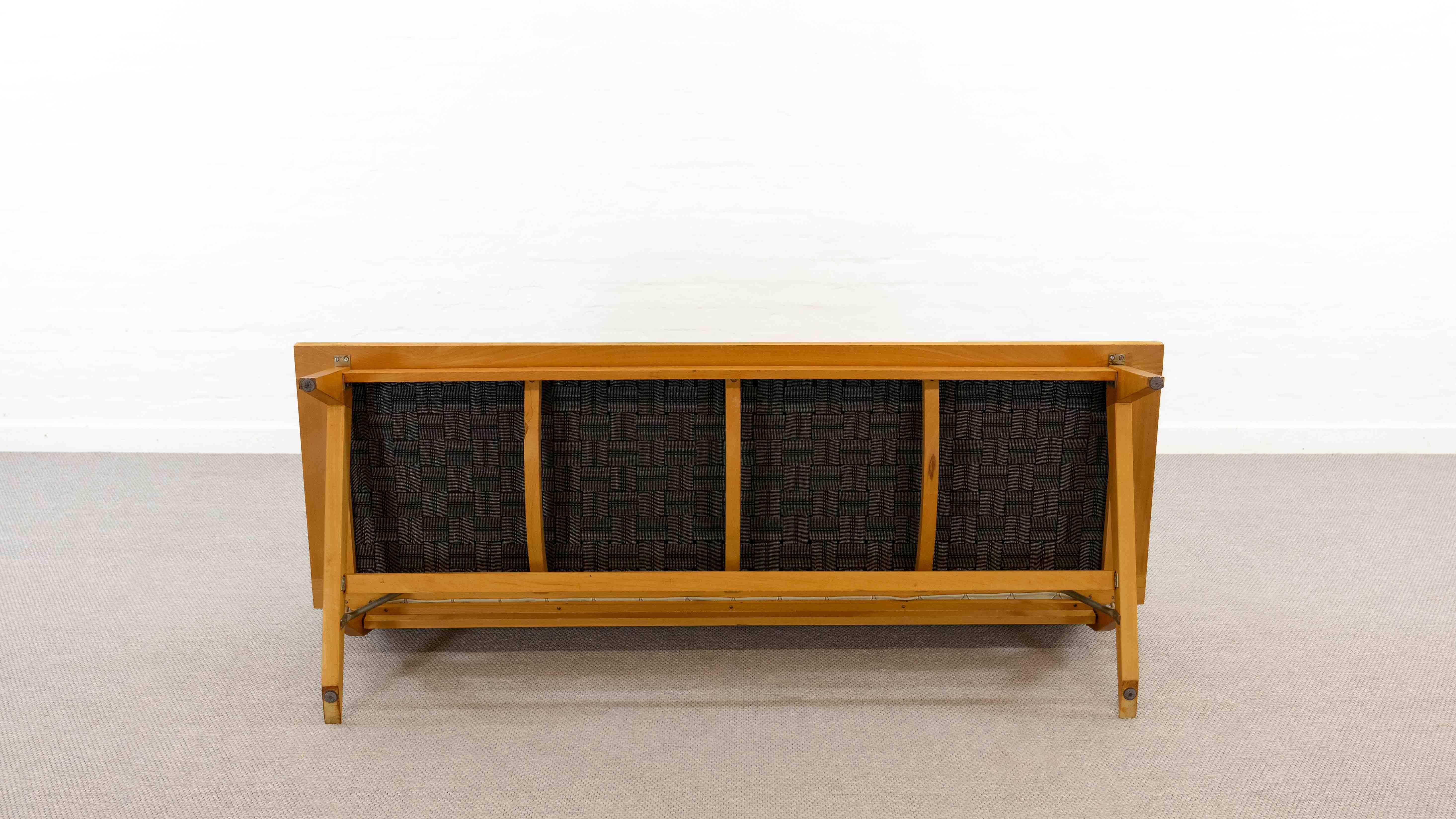 Lit de repos - Canapé par Domus KG, Schwaikheim, années 1950 en vente 12