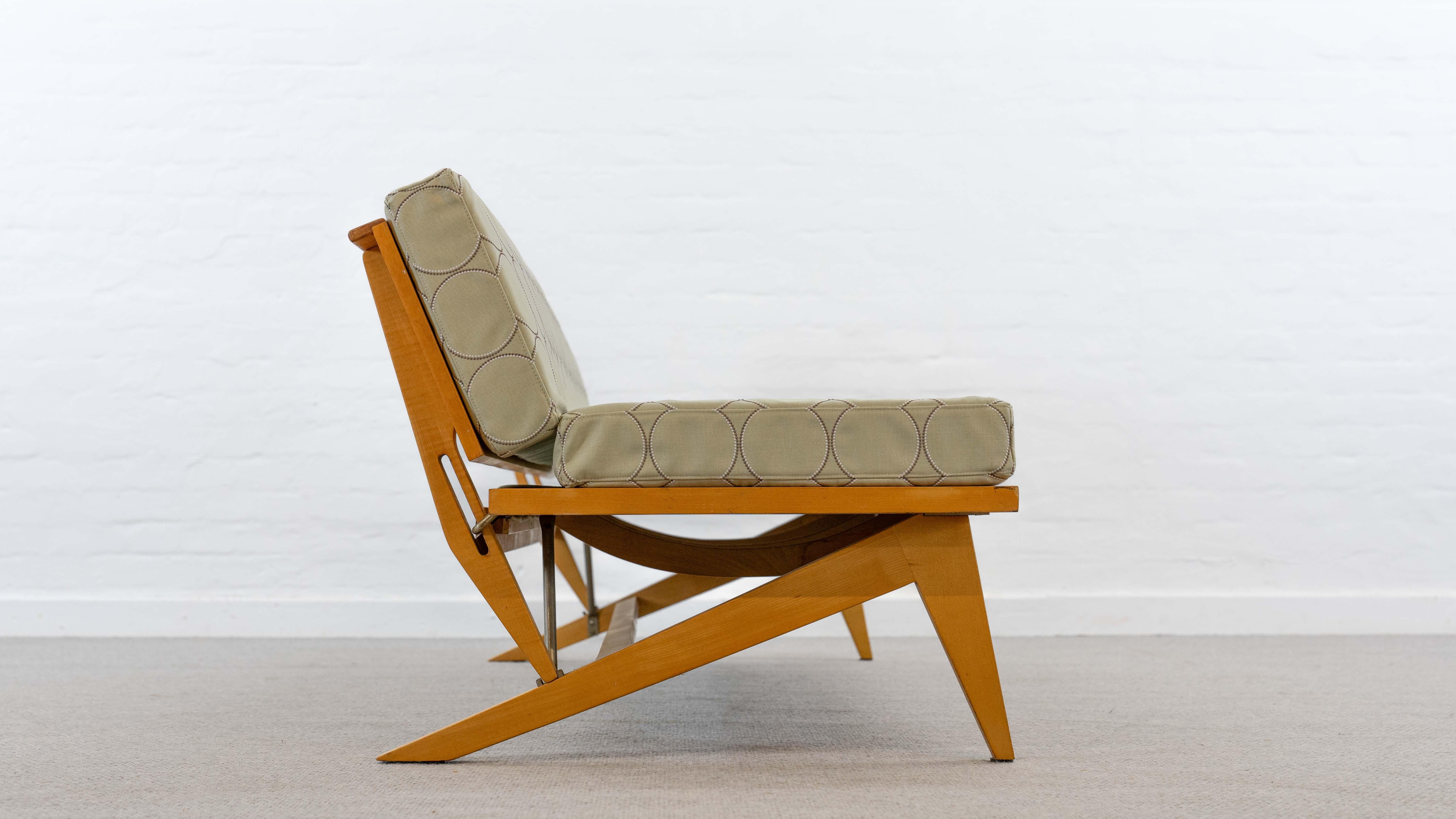 Milieu du XXe siècle Lit de repos - Canapé par Domus KG, Schwaikheim, années 1950 en vente