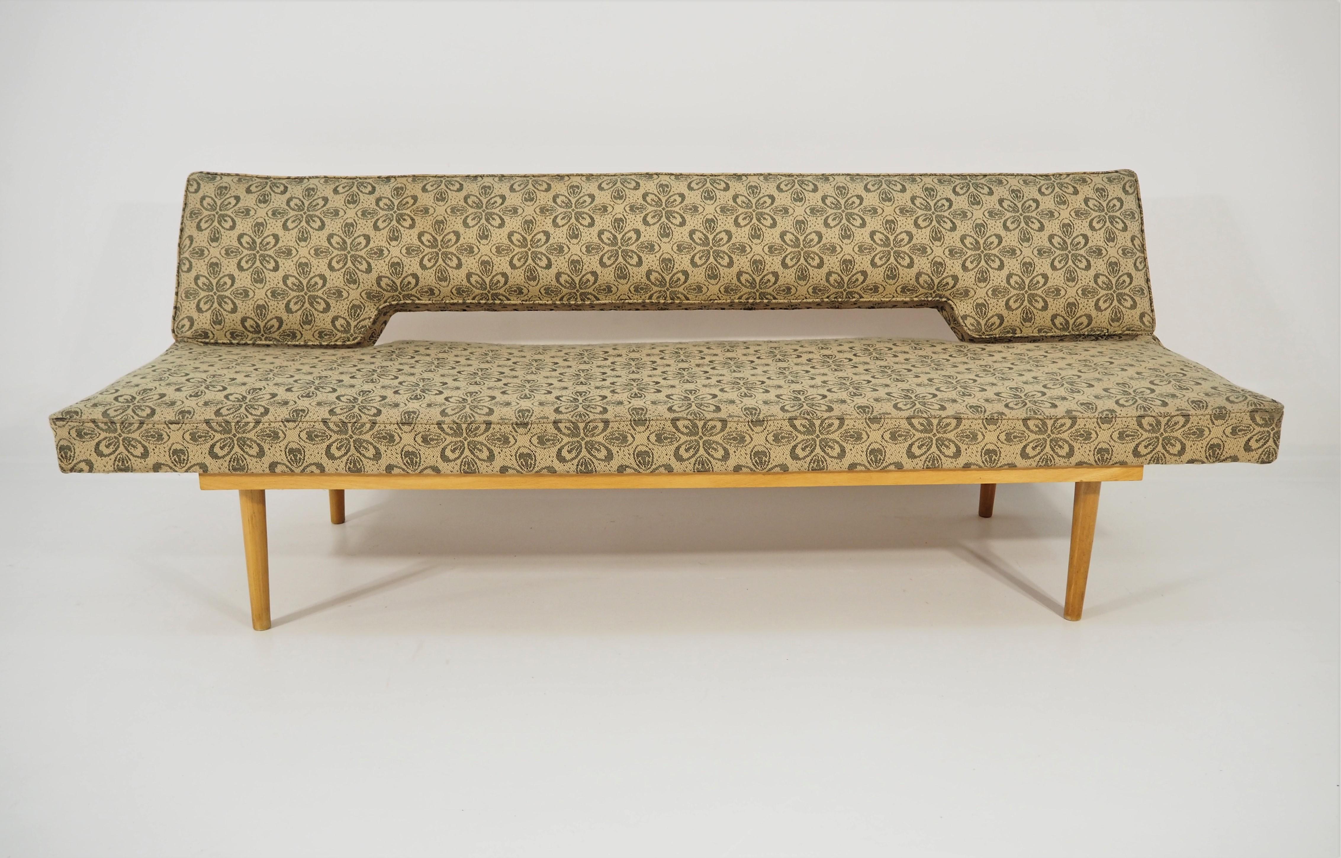 Czech Daybed Sofa by Miroslav Navratil, 1980s For Sale