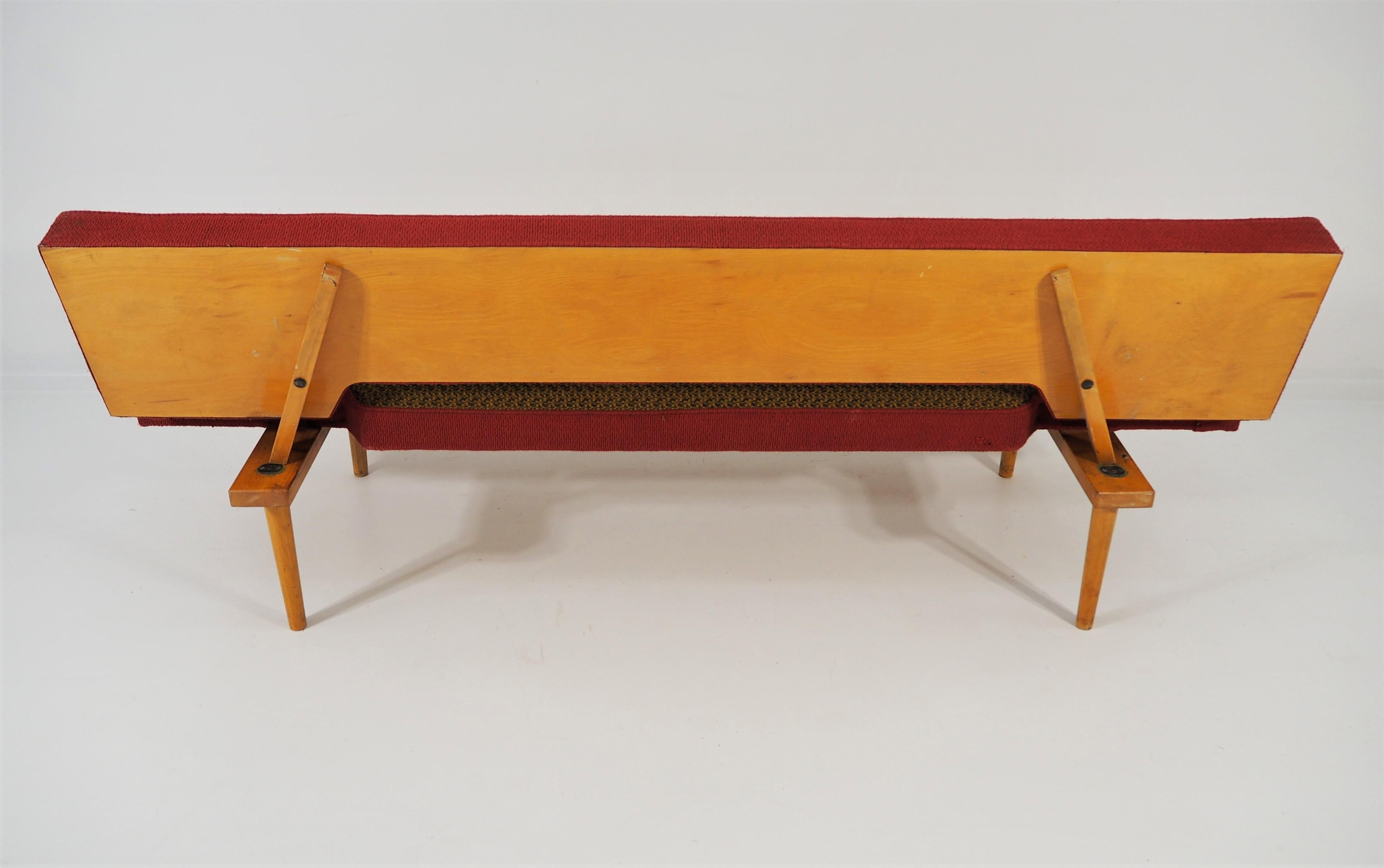 Daybed Sofa by Miroslav Navratil, 1980s For Sale 1