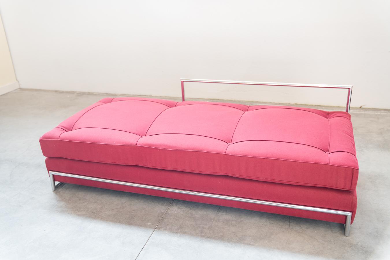 German Daybed sofa, handmade by Eileen Gray, 1980/1990 For Sale