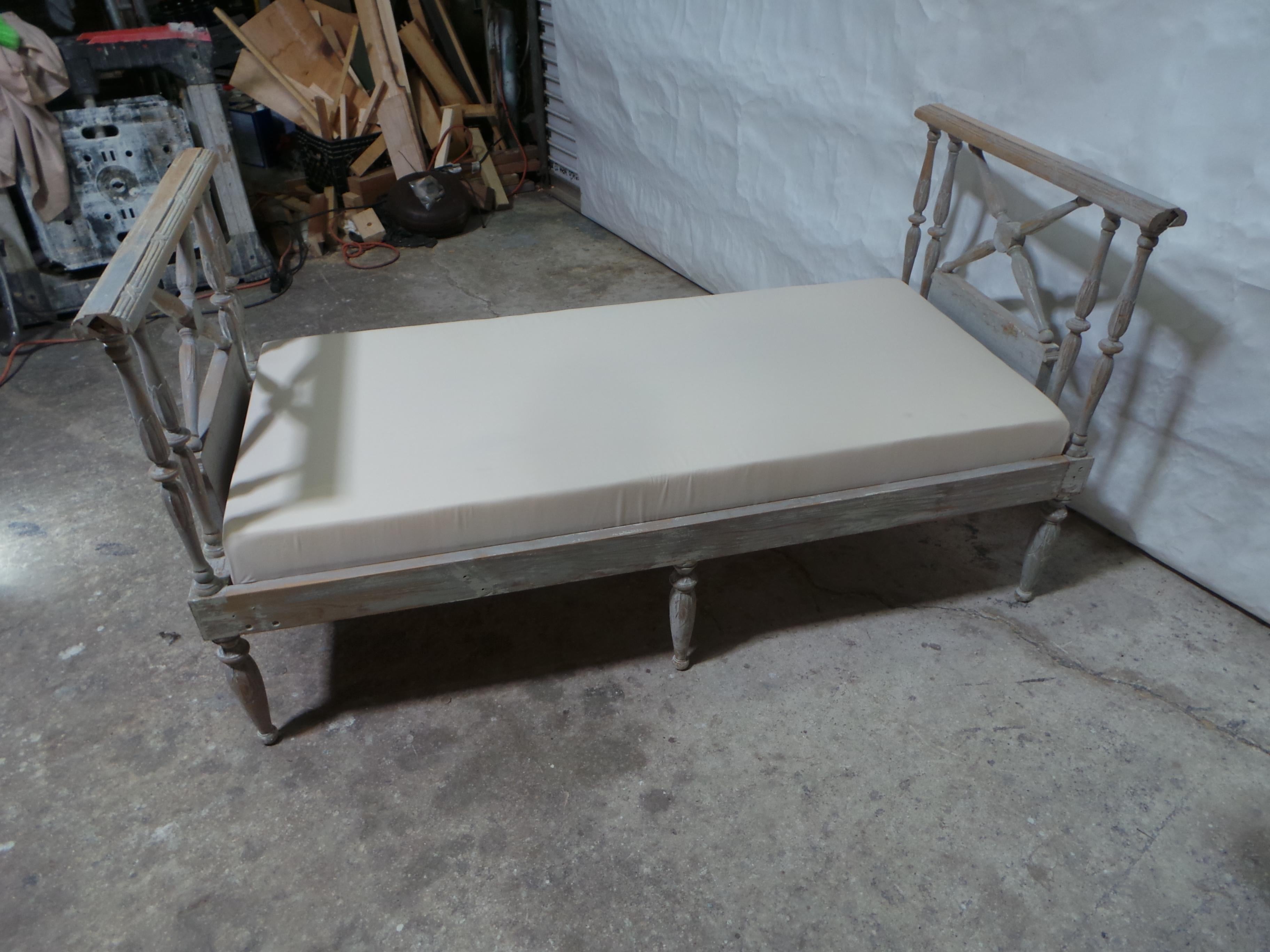 Début du XIXe siècle Méridienne suédoise de style gustavien 100 % originale en vente