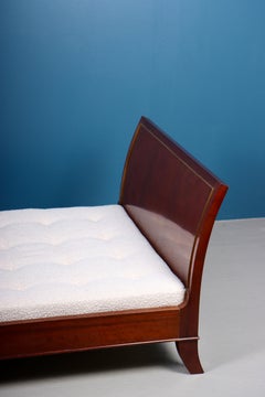 Daybed with Boucle Mattress Designed by Lysberg Hansen & Therp, 1940s