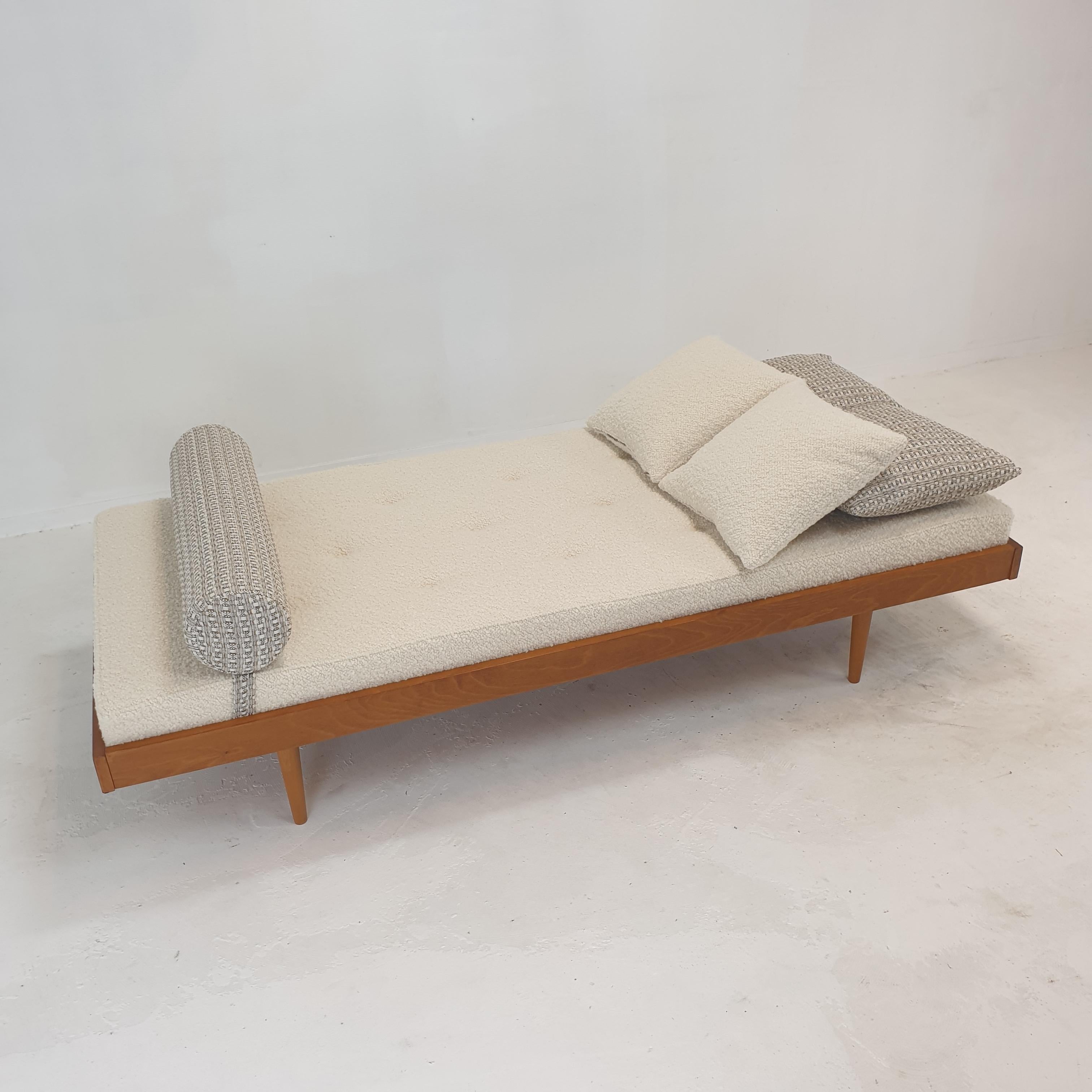 Daybed with Dedar Cushions and Bolster, 1970s 2
