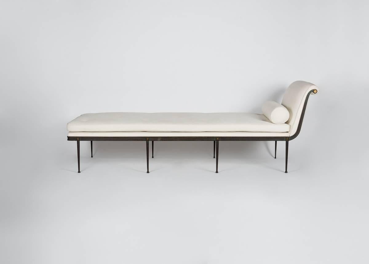 20th Century Daybed with Matching Pillow, circa 1930