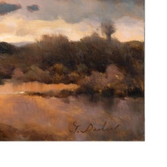 Days End Original Ölgemälde von Greg Parker