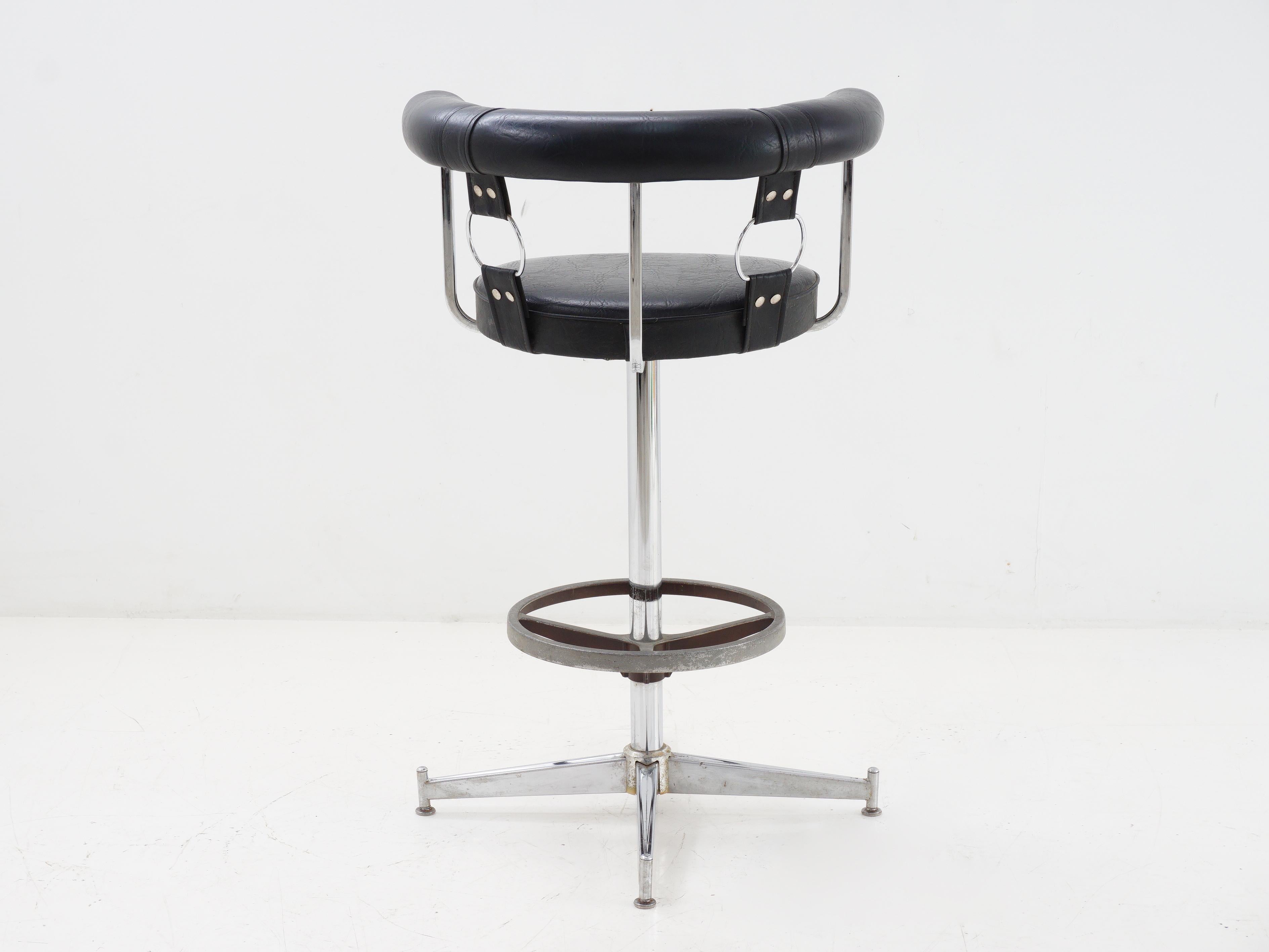 Late 20th Century Daystrom Bar Stool, 1970s For Sale