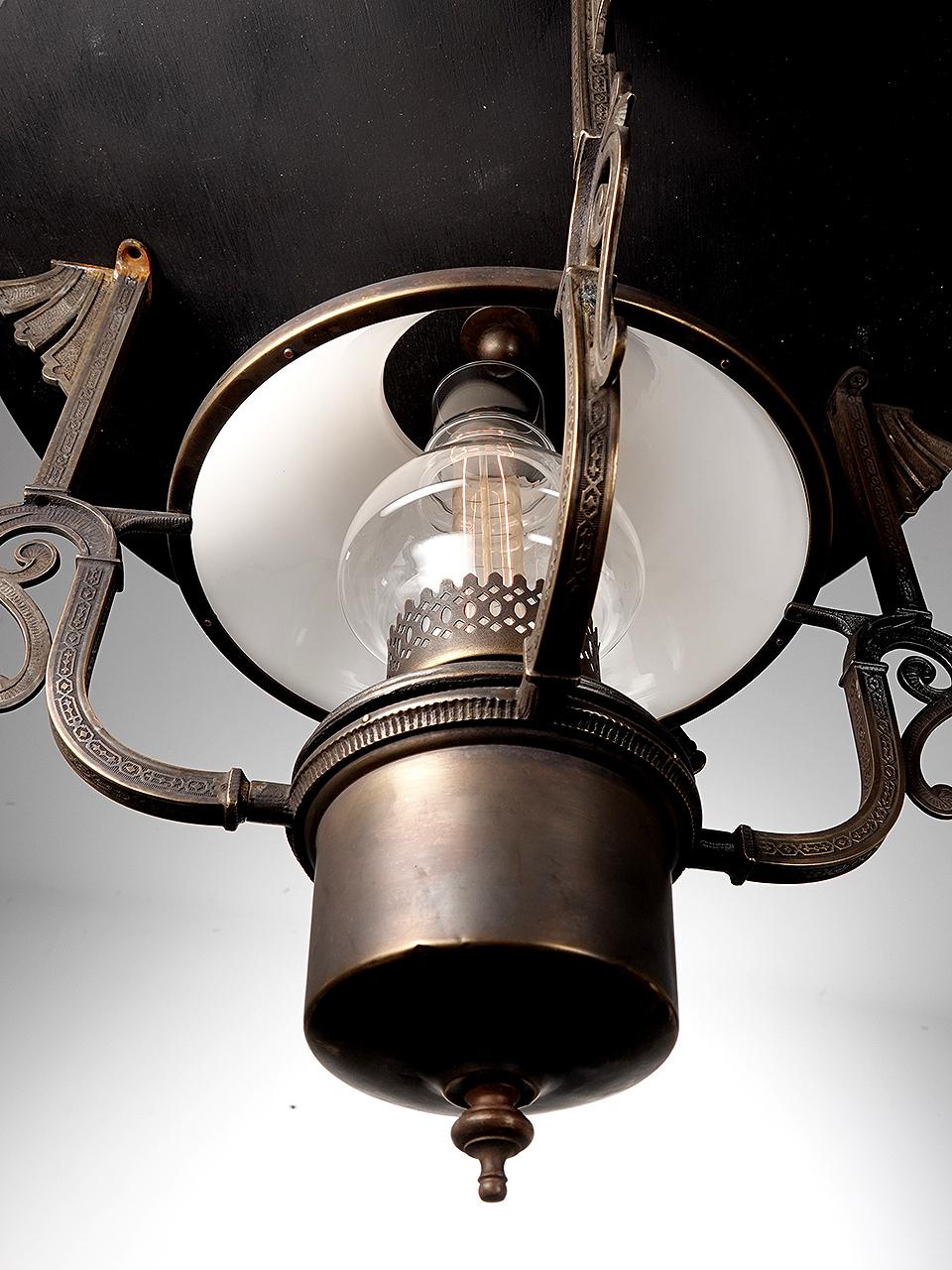American Dayton Narrow Gauge Railroad Center Lamp